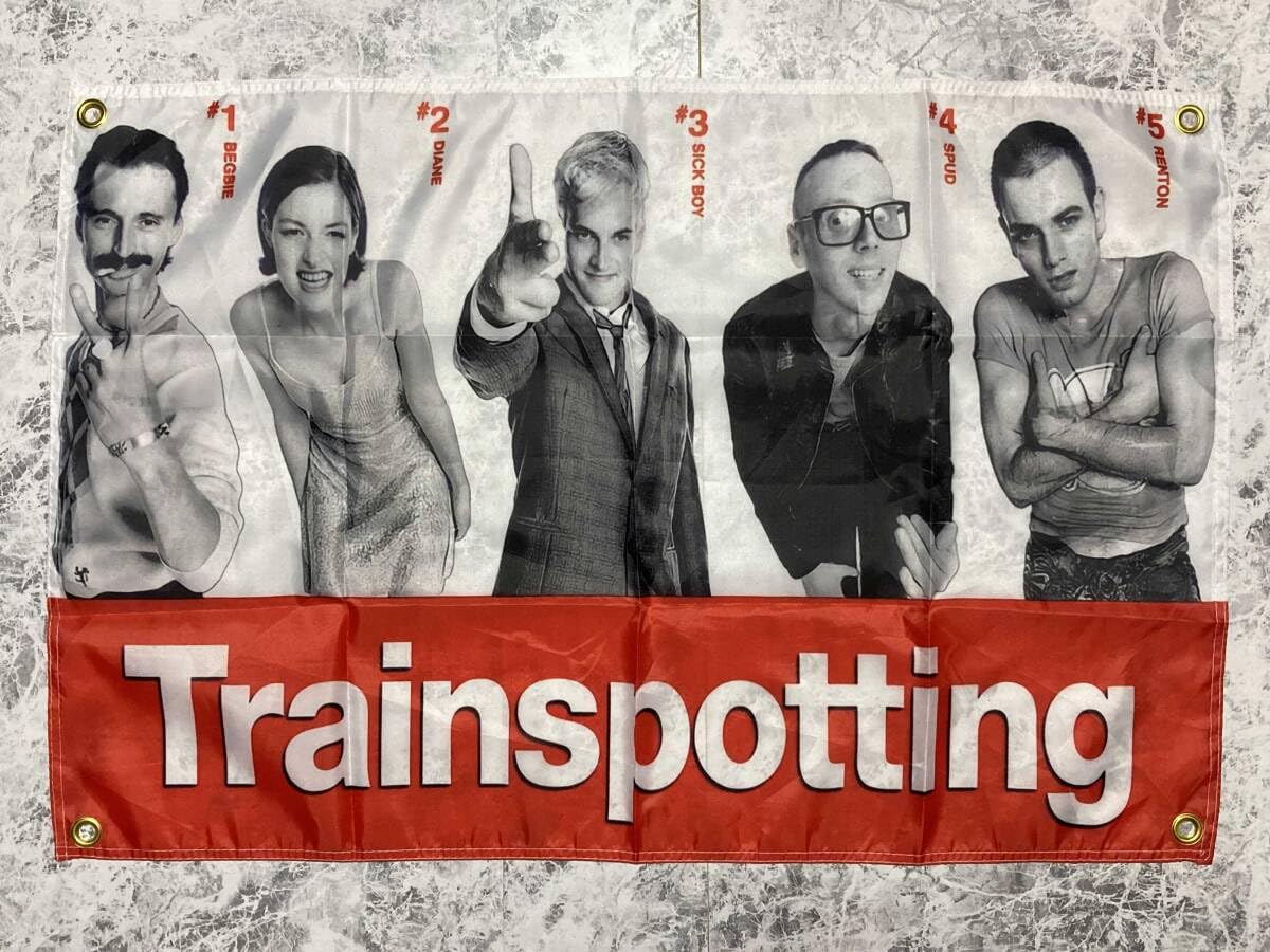 Amazon.co.jp: 「トレインスポッティング/ユアン・マクレガー 布製