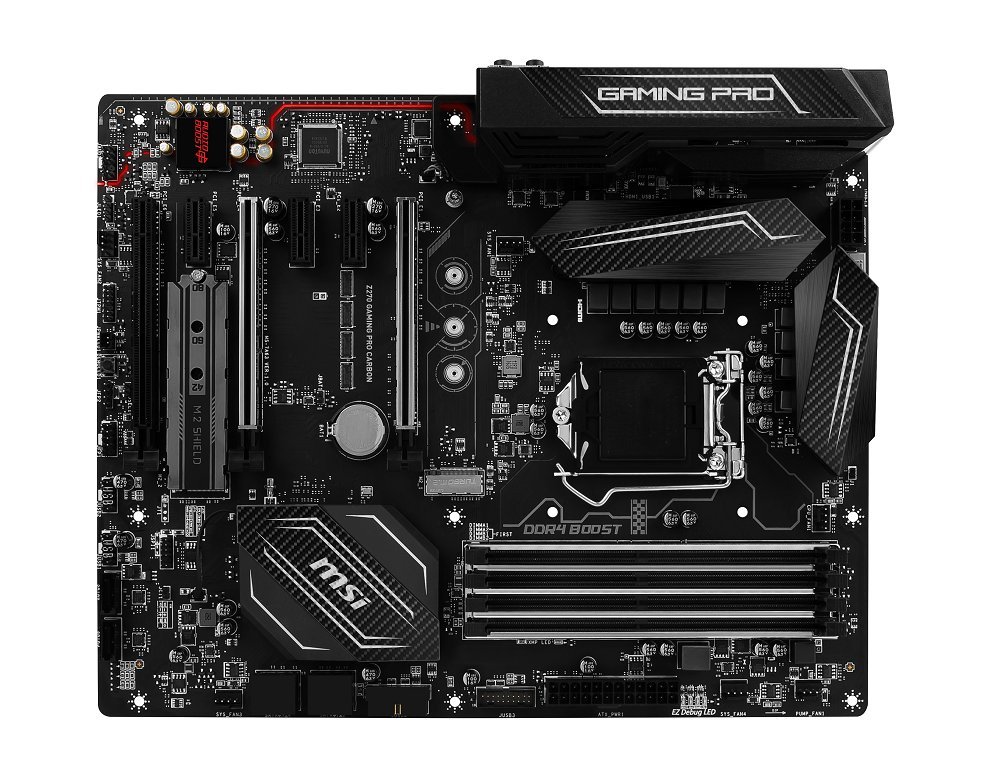 Amazon | MSI Z270 GAMING PRO CARBON ATXゲーミングマザーボード [第7