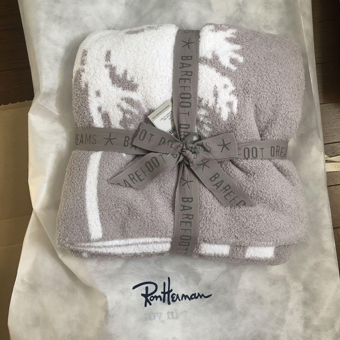 Amazon.co.jp: ロンハーマン ペアフットドリームス ブランケット