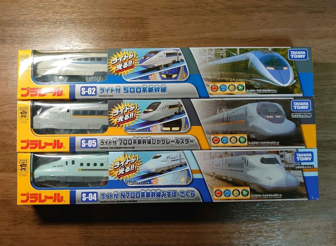 Amazon | プラレール 山陽新幹線 500系 700系 n700 セット ライト