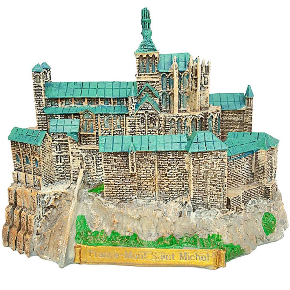 Amazon.co.jp: フランス-モンサンミッシェル、建築モデルの装飾、現代