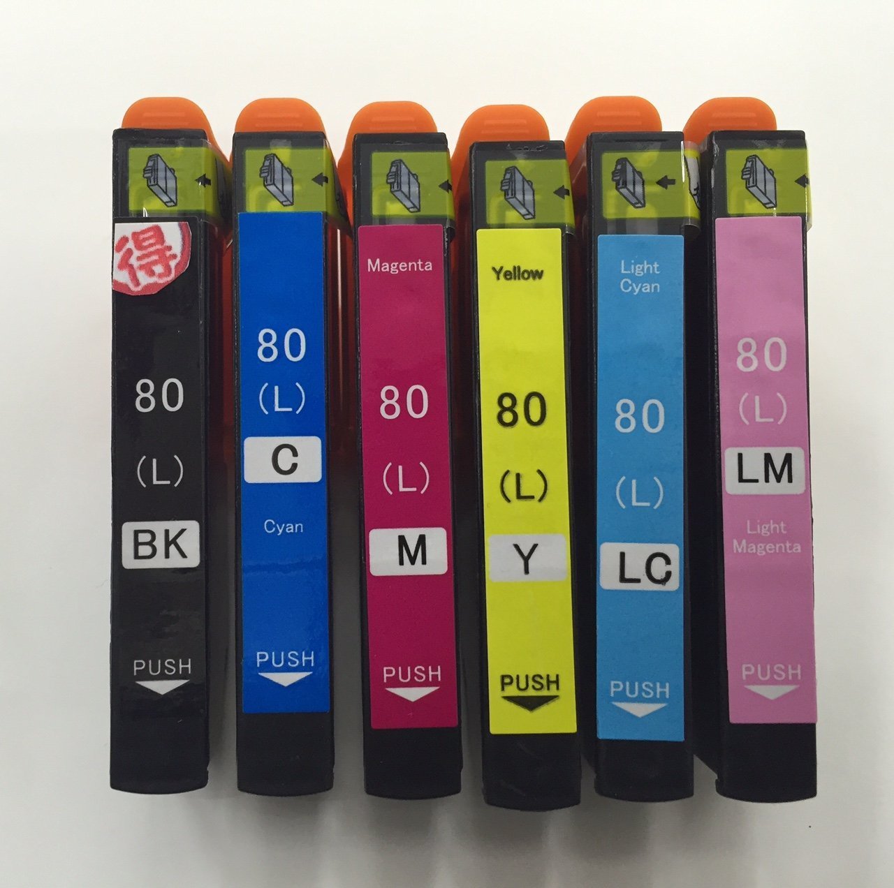 Amazon.co.jp: EP-807AW インク エプソン プリンター IC80L 6色セット