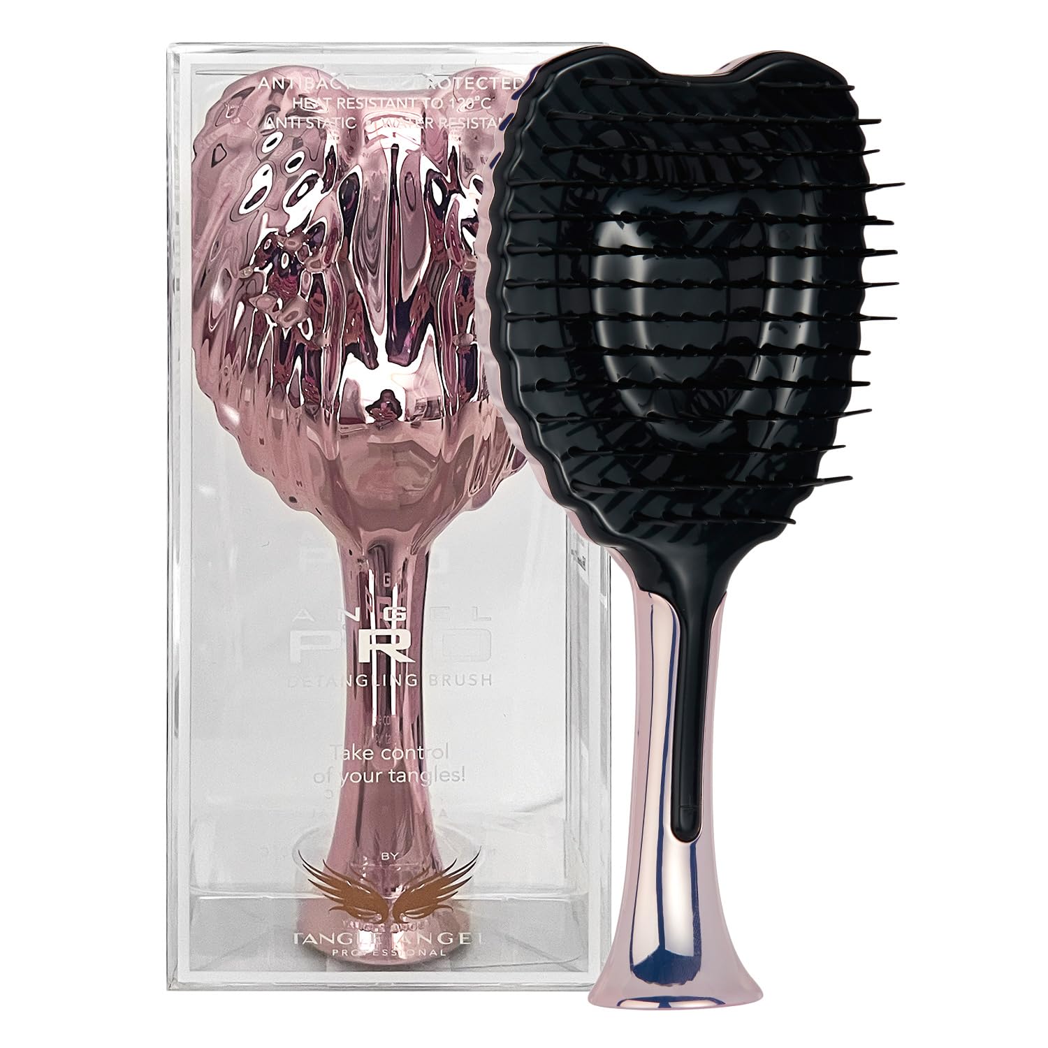 Amazon.com : Tangle Angel Detangling Hair Brush - Anti Static