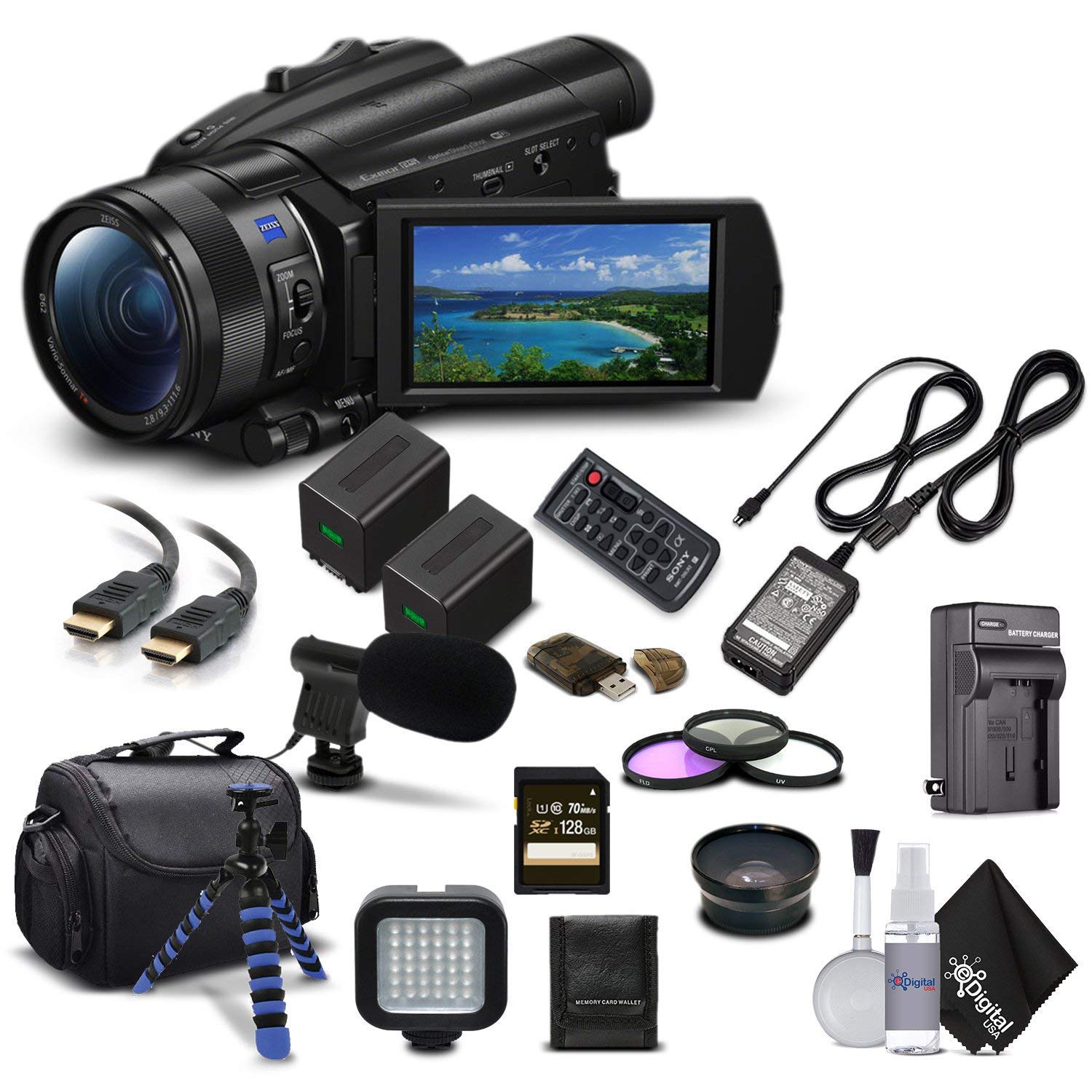 Amazon.com : Sony Handycam FDR-AX700 4K HD Video Camera Camcorder