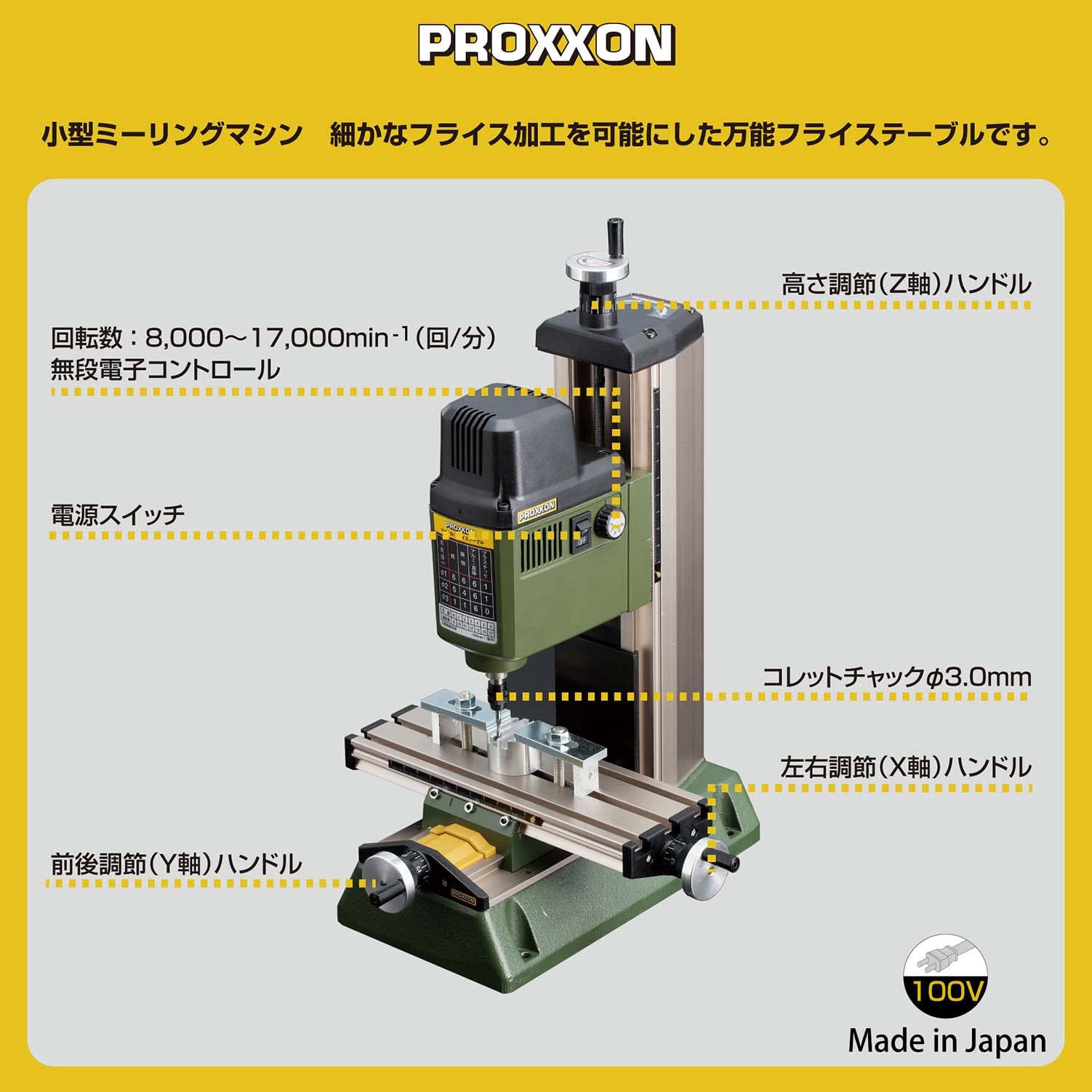Amazon | プロクソン(PROXXON)マイクロ・フライステーブルMF70【小型