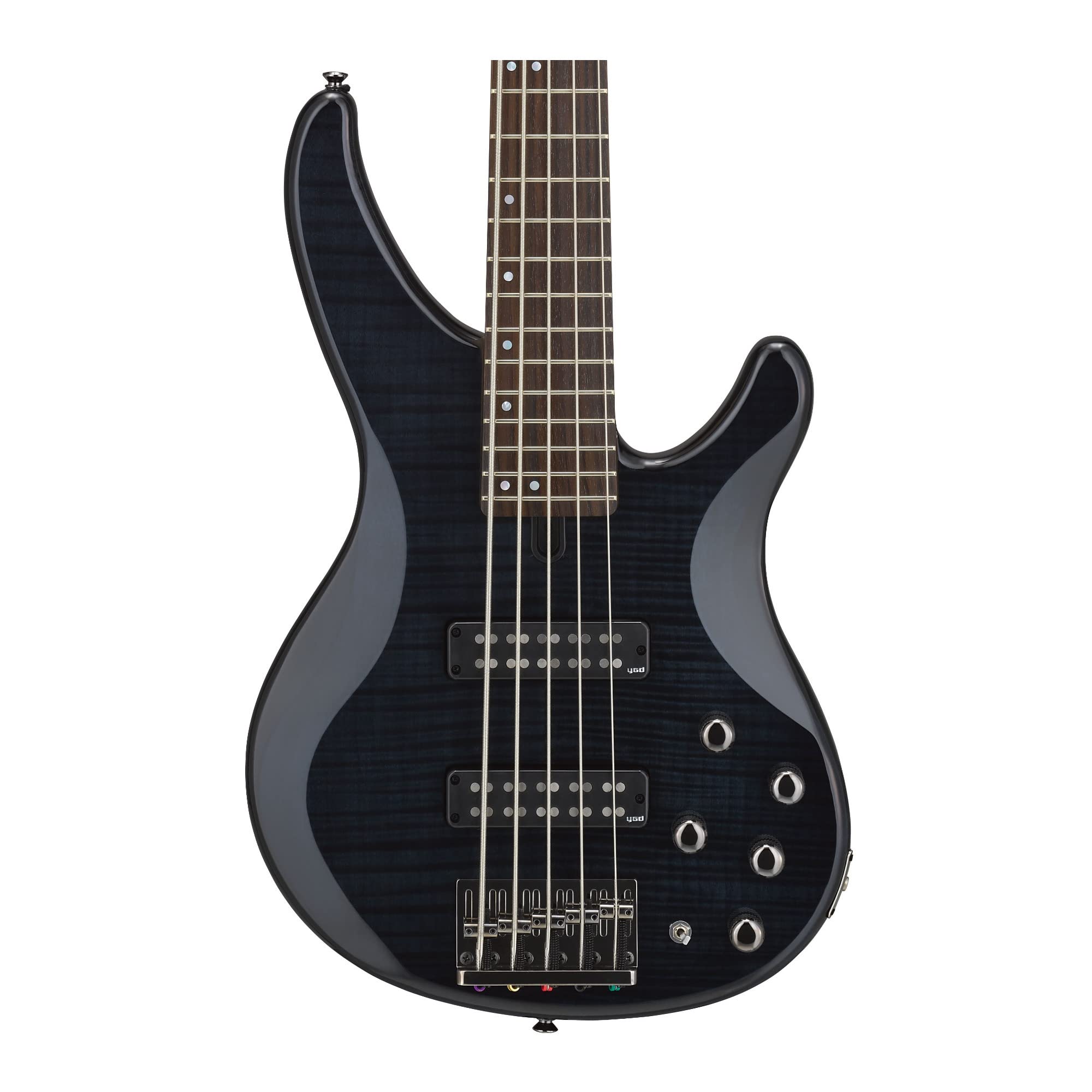 Amazon.com: Yamaha TRBX605 5-String Flamed Maple Bass Guitar