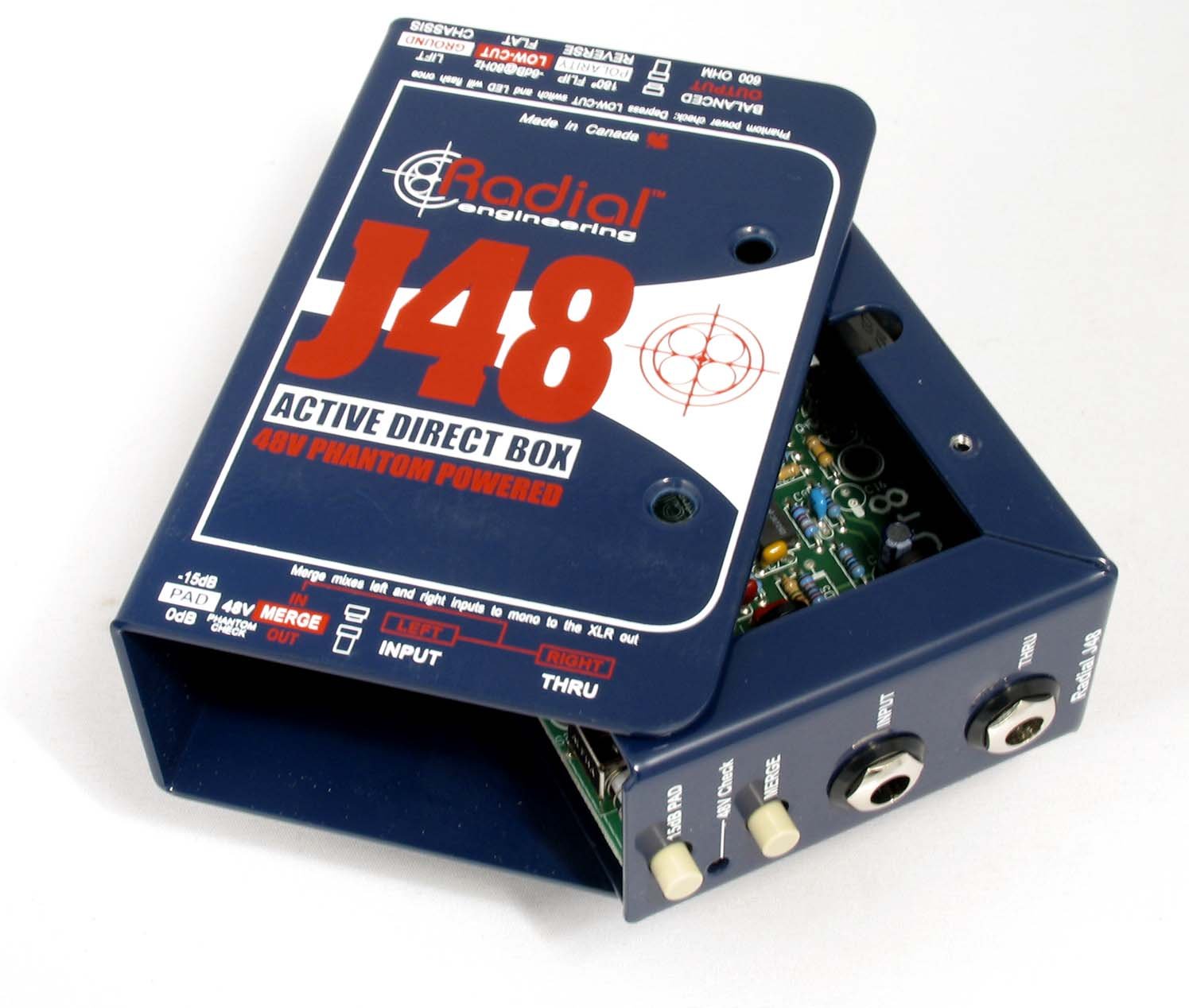 Amazon.co.jp: Radial ラジアル アクティブDIボックス J48 【国内正規