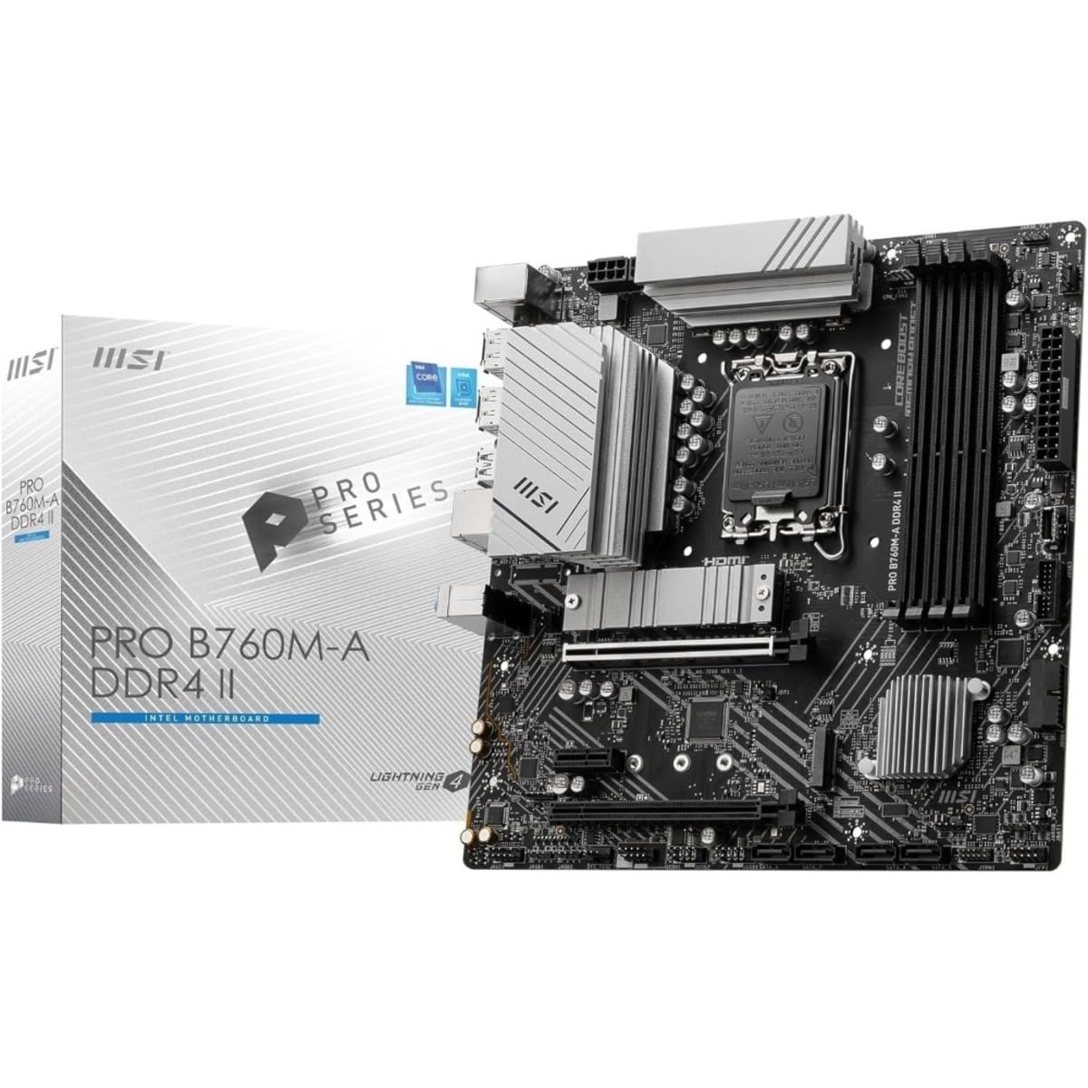 Amazon.co.jp: MSIマザーボード PRO B760M-A DDR4 II 第14/13/12世代
