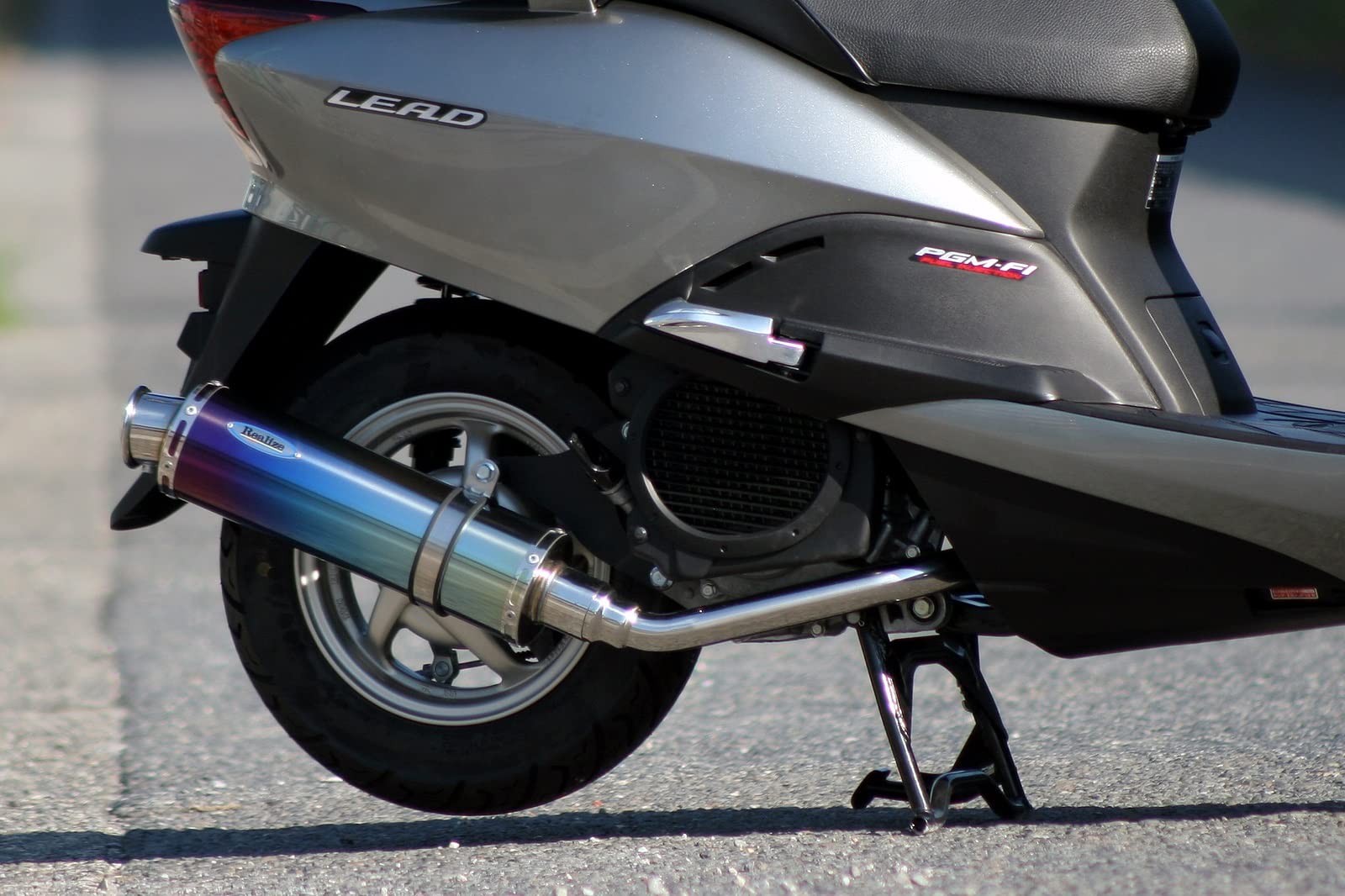 Amazon | Realize リード110 マフラー EBJ-JF19 2008年～2009年モデル