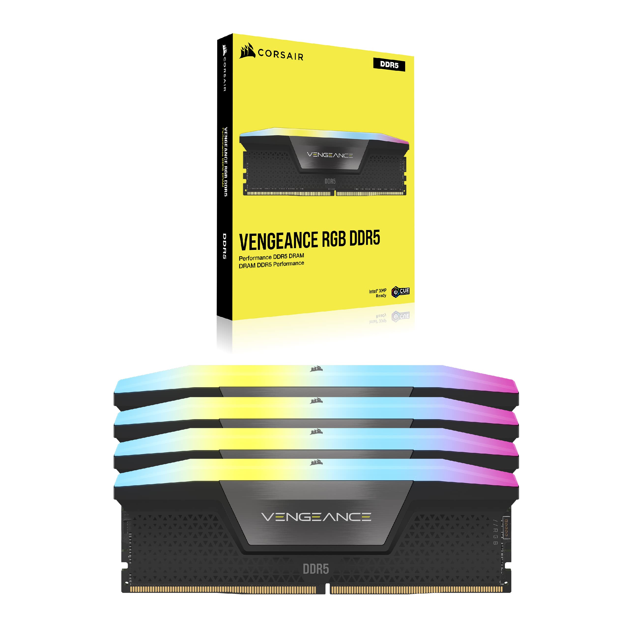 Amazon.co.jp: Corsair (コルセア) Vengeance RGB DDR5 64GB (4x16GB