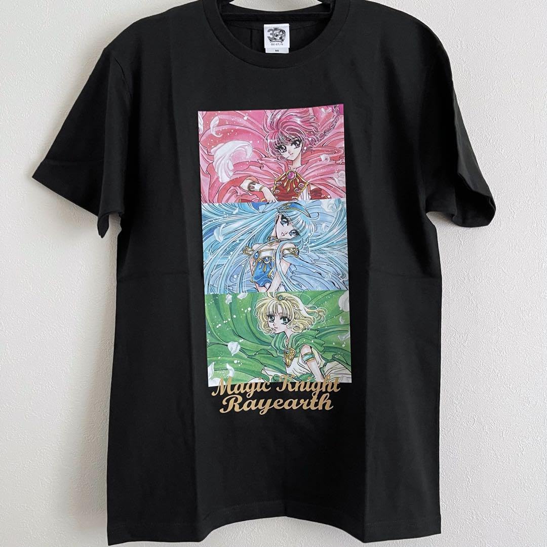 Amazon.co.jp: 魔法騎士レイアース Tシャツ Mサイズ CLAMP カード