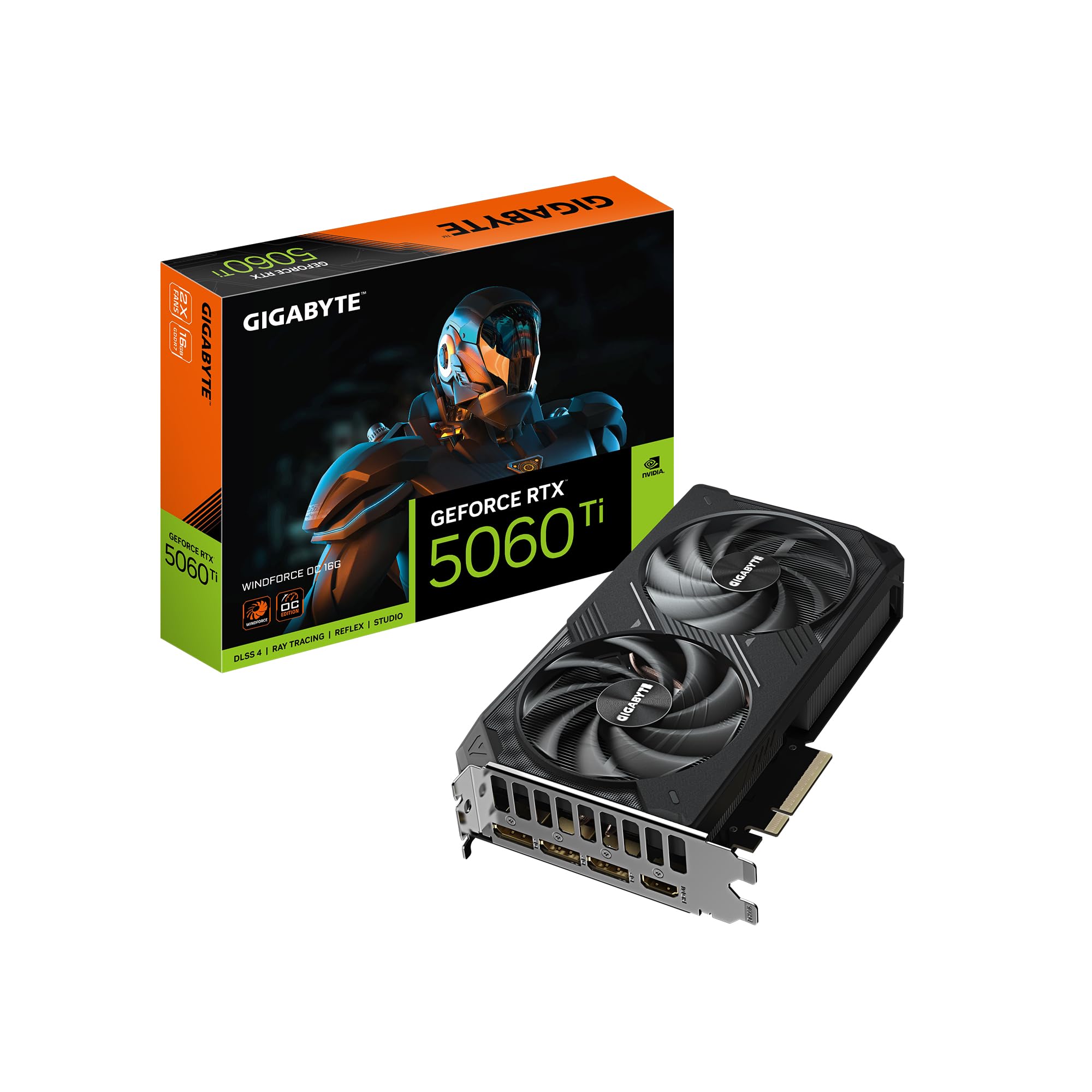 Amazon.com: GIGABYTE GeForce RTX 5060 Ti WINDFORCE OC 16G Graphics