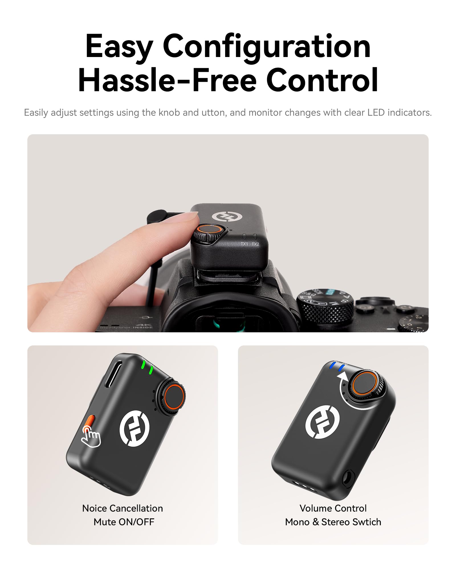 Amazon.com: Hollyland Lark M2S Mini Combo (Camera RX+Type-C RX