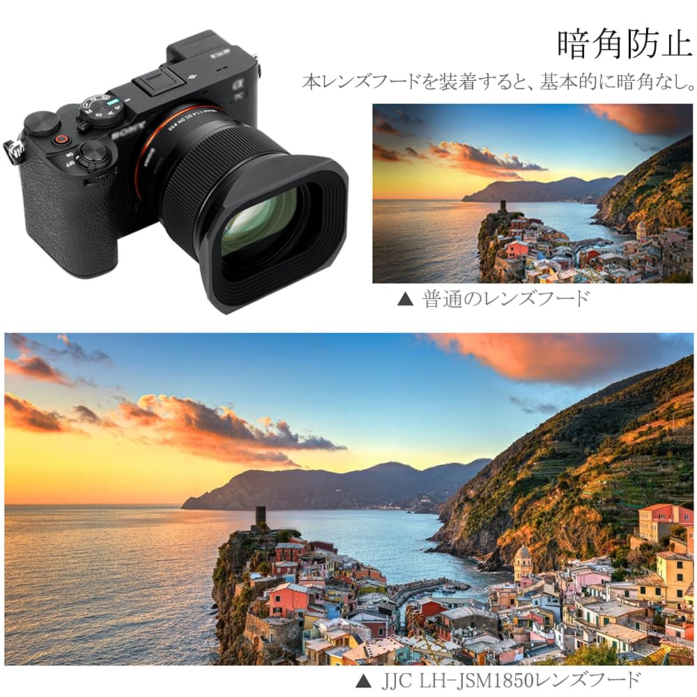 Amazon | JJC SIGMA 18-50mm F2.8 DC DN レンズ 用 レンズフード