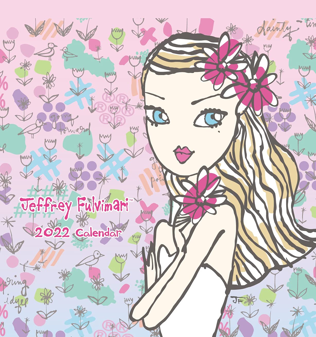 Amazon.co.jp: 2022年度壁掛け カレンダー【Jeffrey Fulvimari