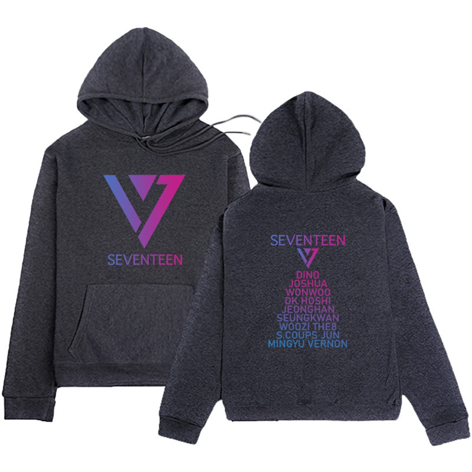 Amazon.co.jp: COOR SEVENTEENパーカー トレーナー長袖シャツ 応援品