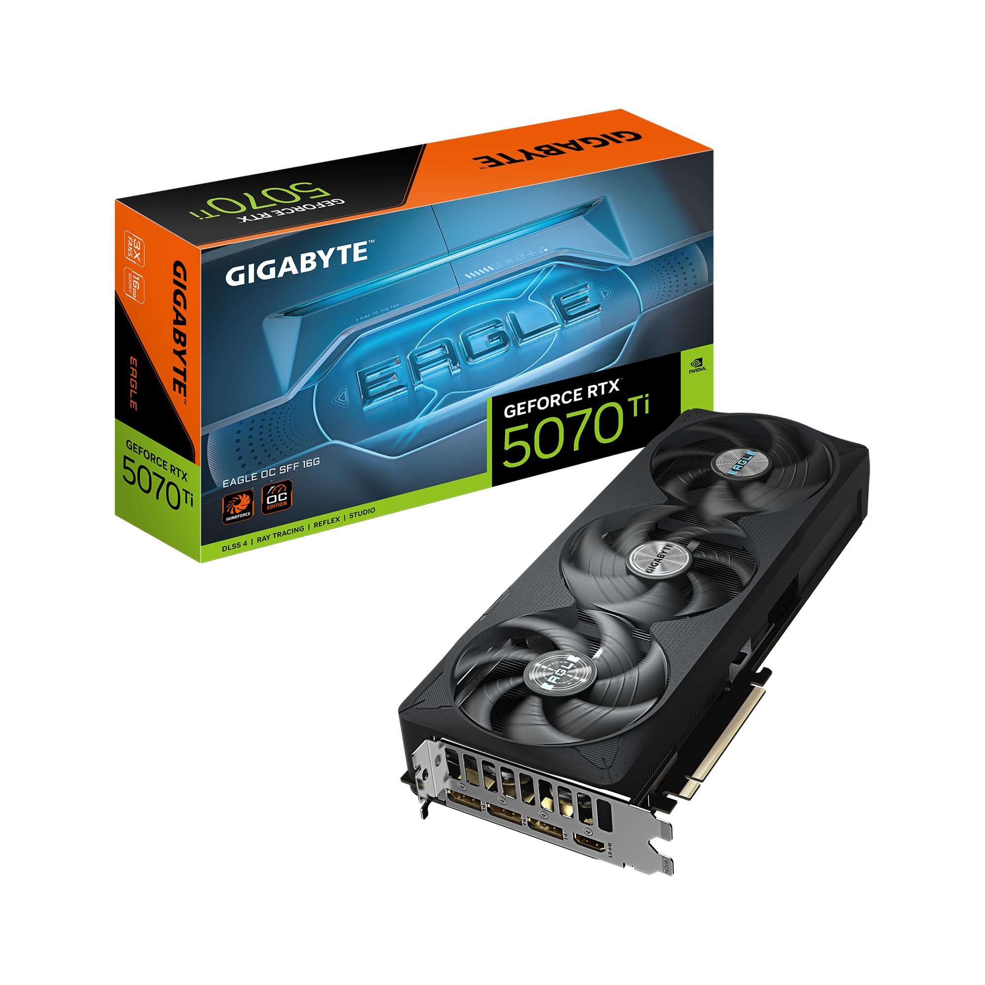 Amazon.com: GIGABYTE GeForce RTX 5070 Ti Eagle OC SFF 16G Graphics