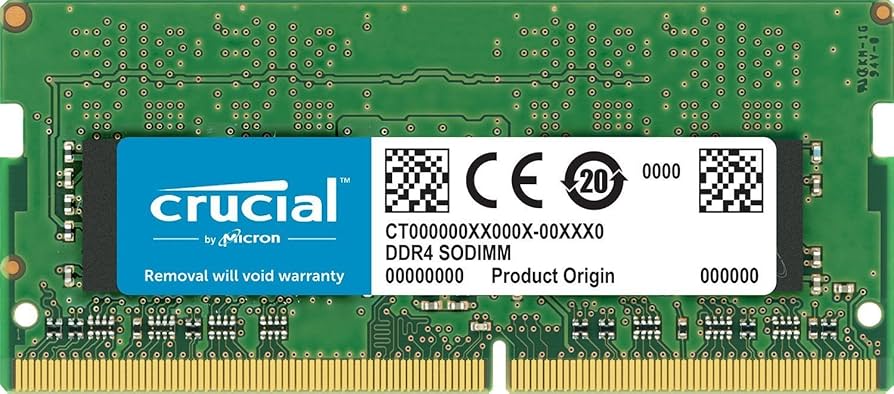 Crucial 16GB, 260-pin SODIMM, DDR4 PC4-19200, at Amazon.com