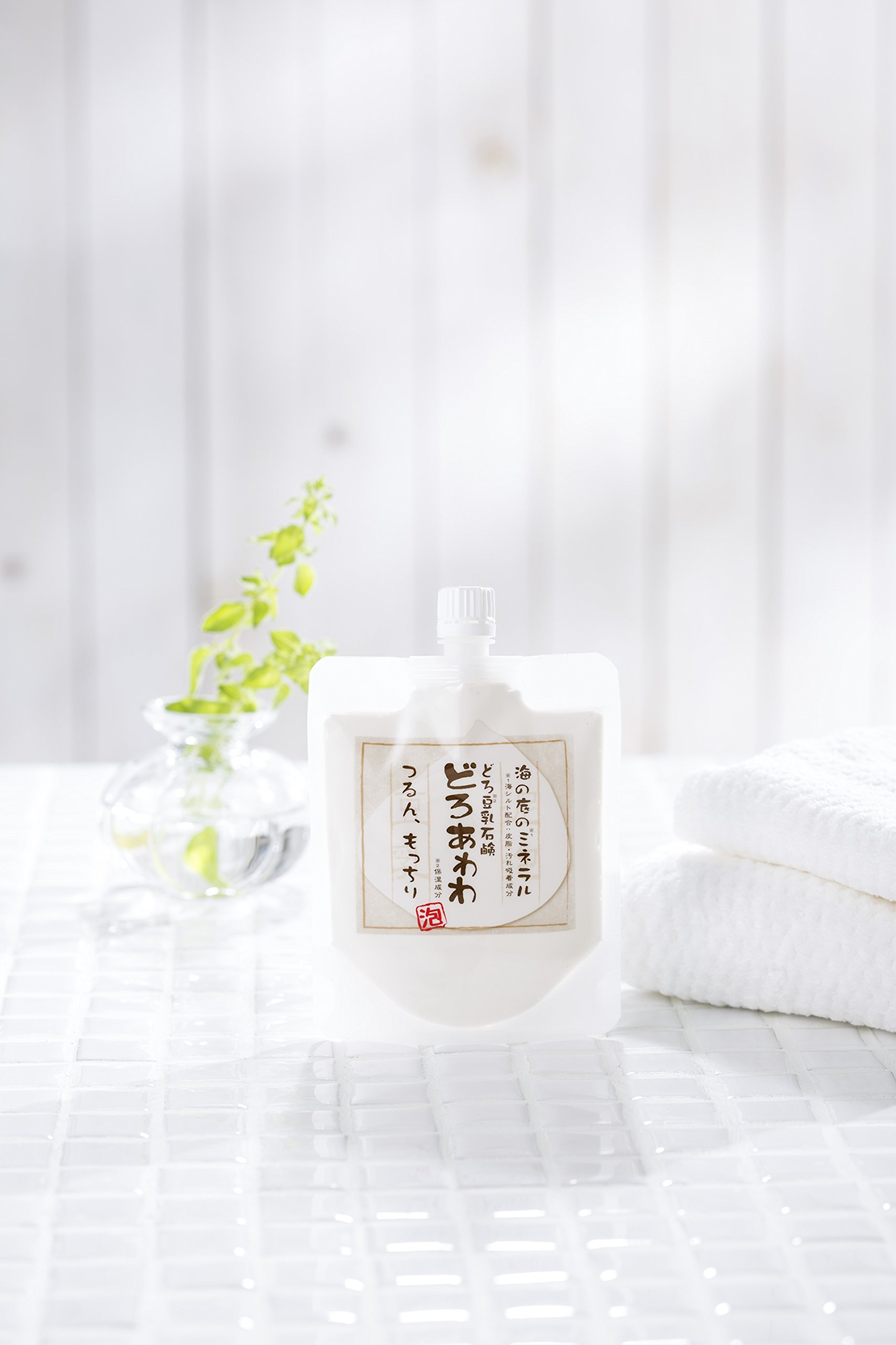 Amazon | どろ豆乳石鹸どろあわわ 110g | どろあわわ | 洗顔フォーム 通販