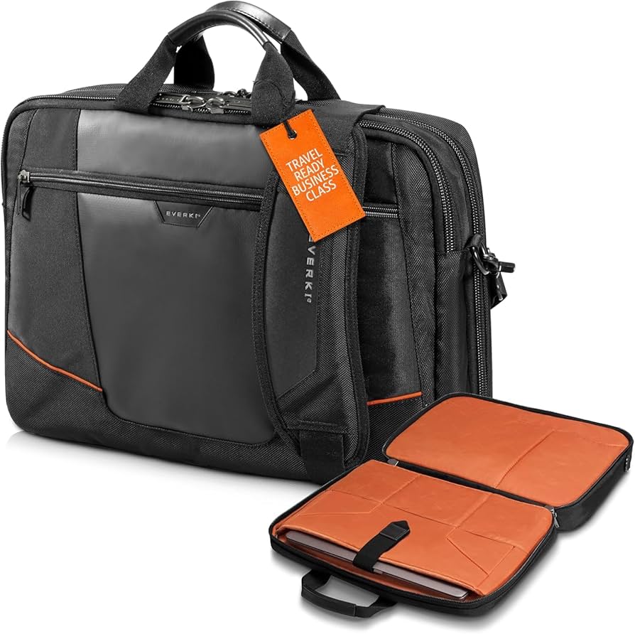 Amazon.com: EVERKI Flight Business Laptop Briefcase Bag - Travel
