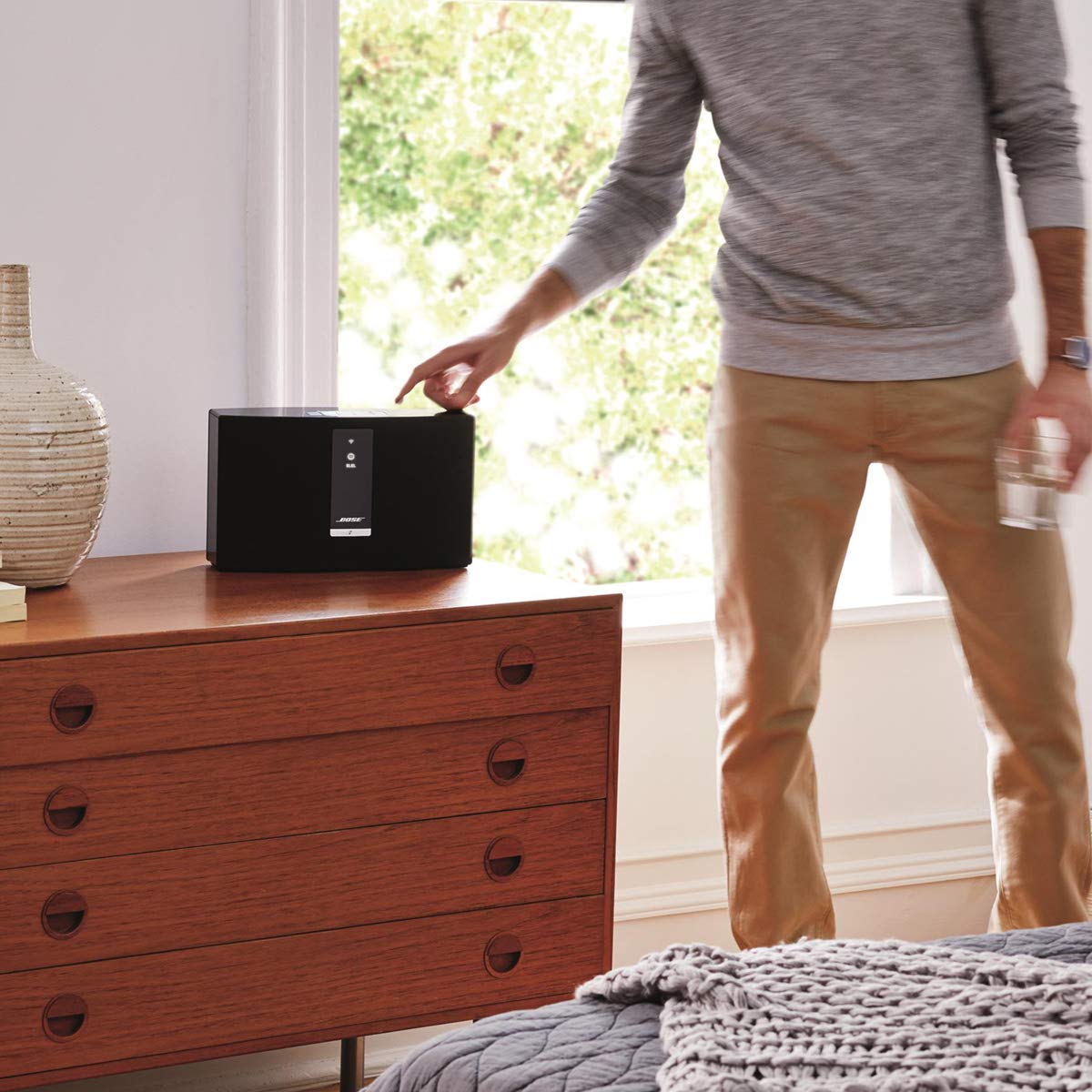 Amazon.com: Bose 738063-1100 SoundTouch 20 Wireless Speaker, Works