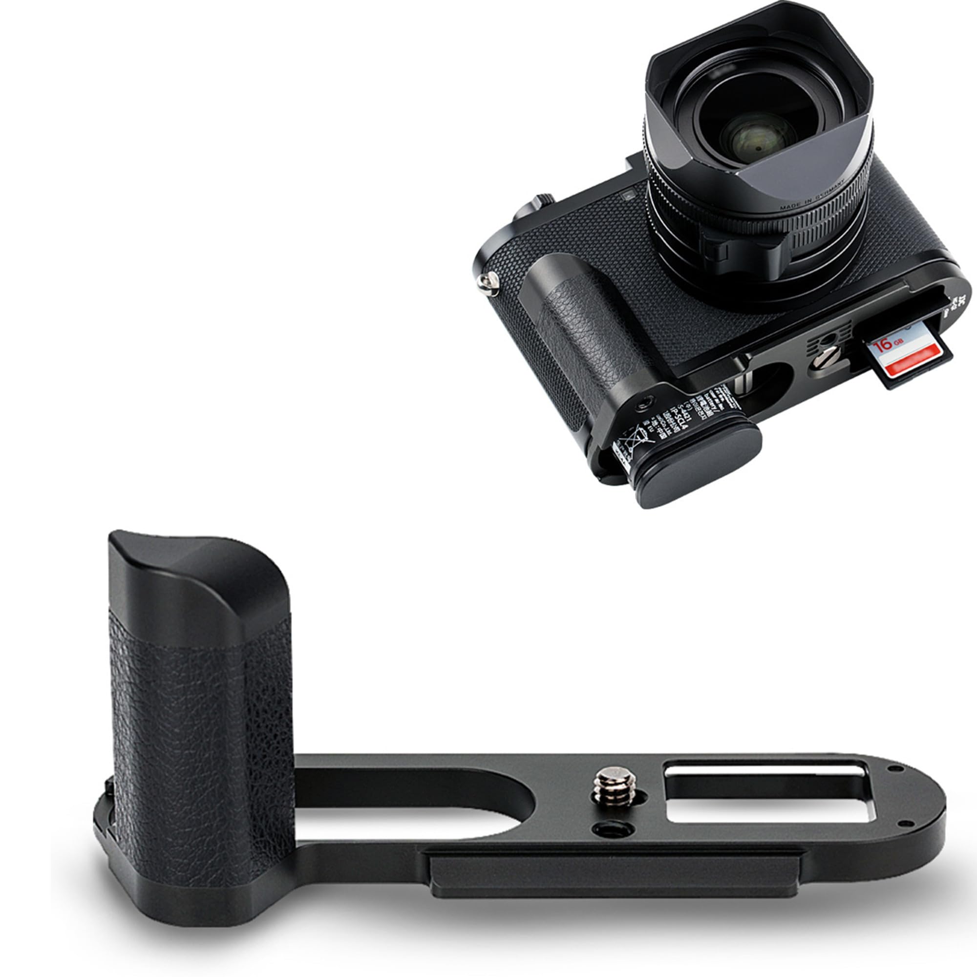 Amazon | ソリッドメタルハンドグリップセキュアLブラケットホルダー