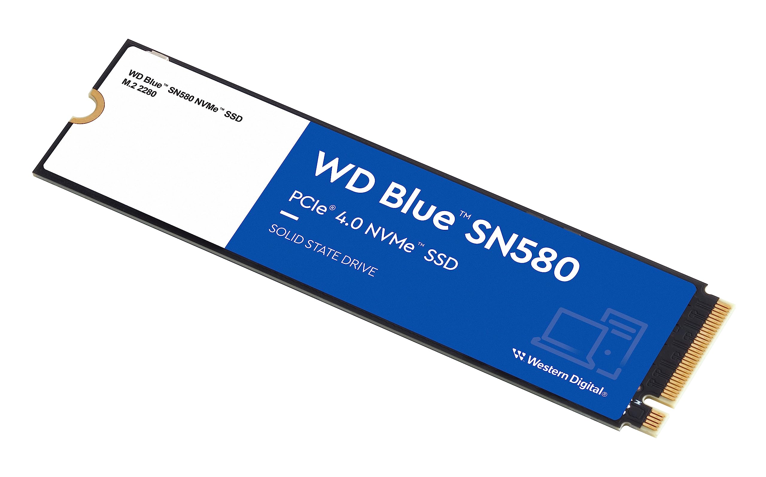 WD Blue SN580 1TB SSD, NVMe SSD, M.2 2280, PCIe Gen3, up to 4150