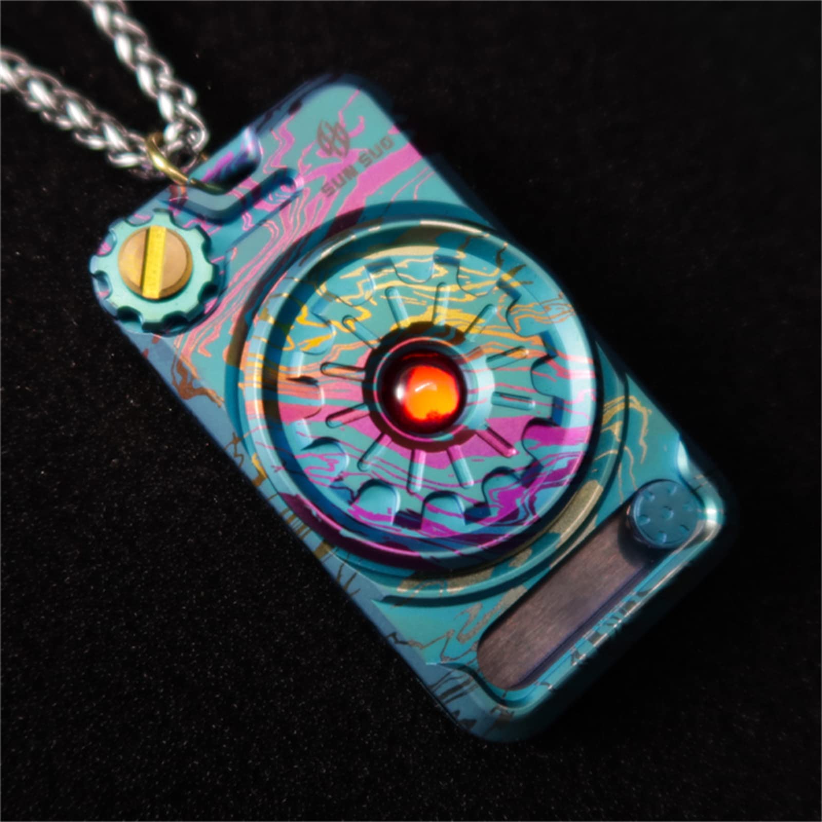 Amazon | チタン合金Fidget Toy パンクスタイル EDC フィジェットトイ