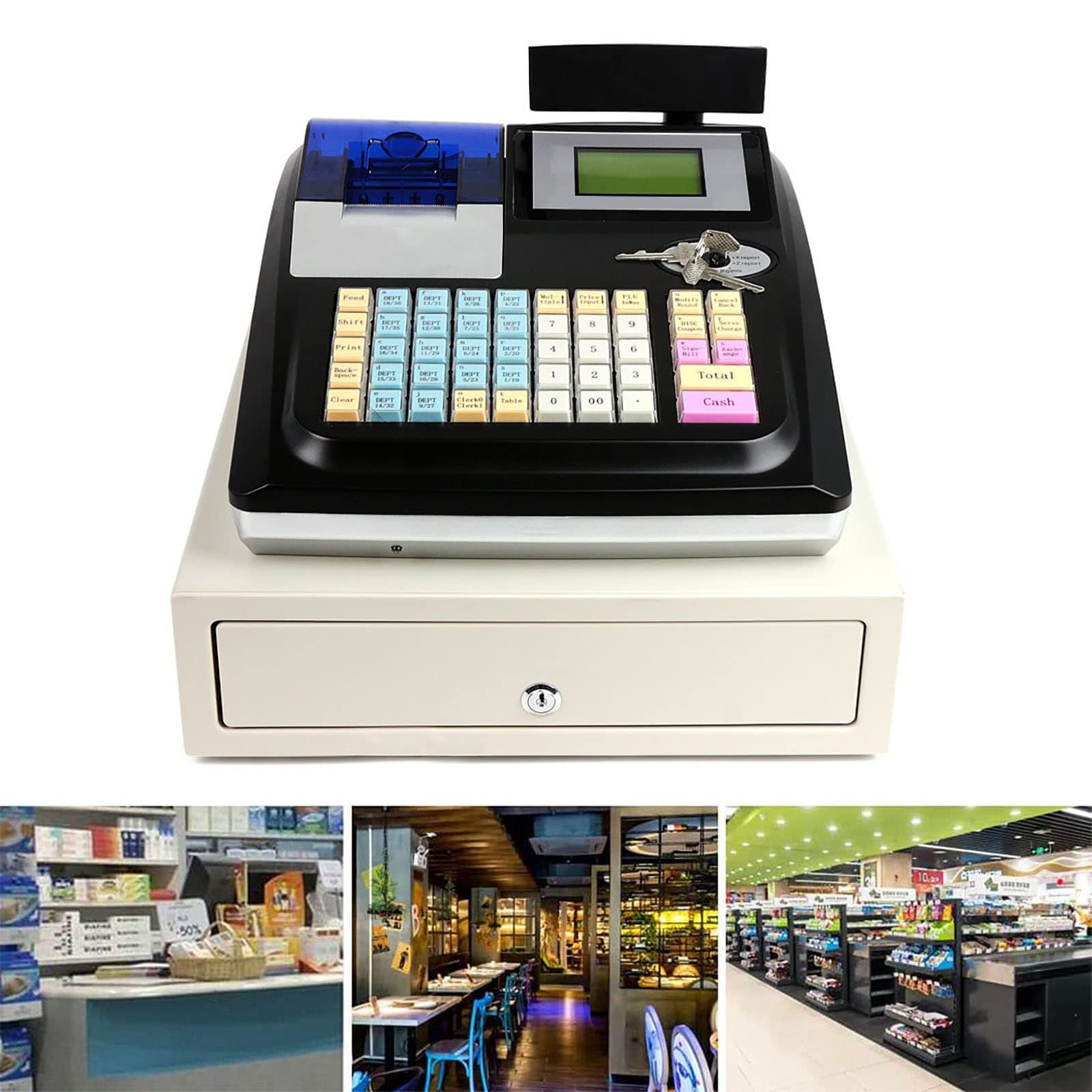 Amazon.co.jp: 現金ボックス付きの小規模ビジネス キャッシュ