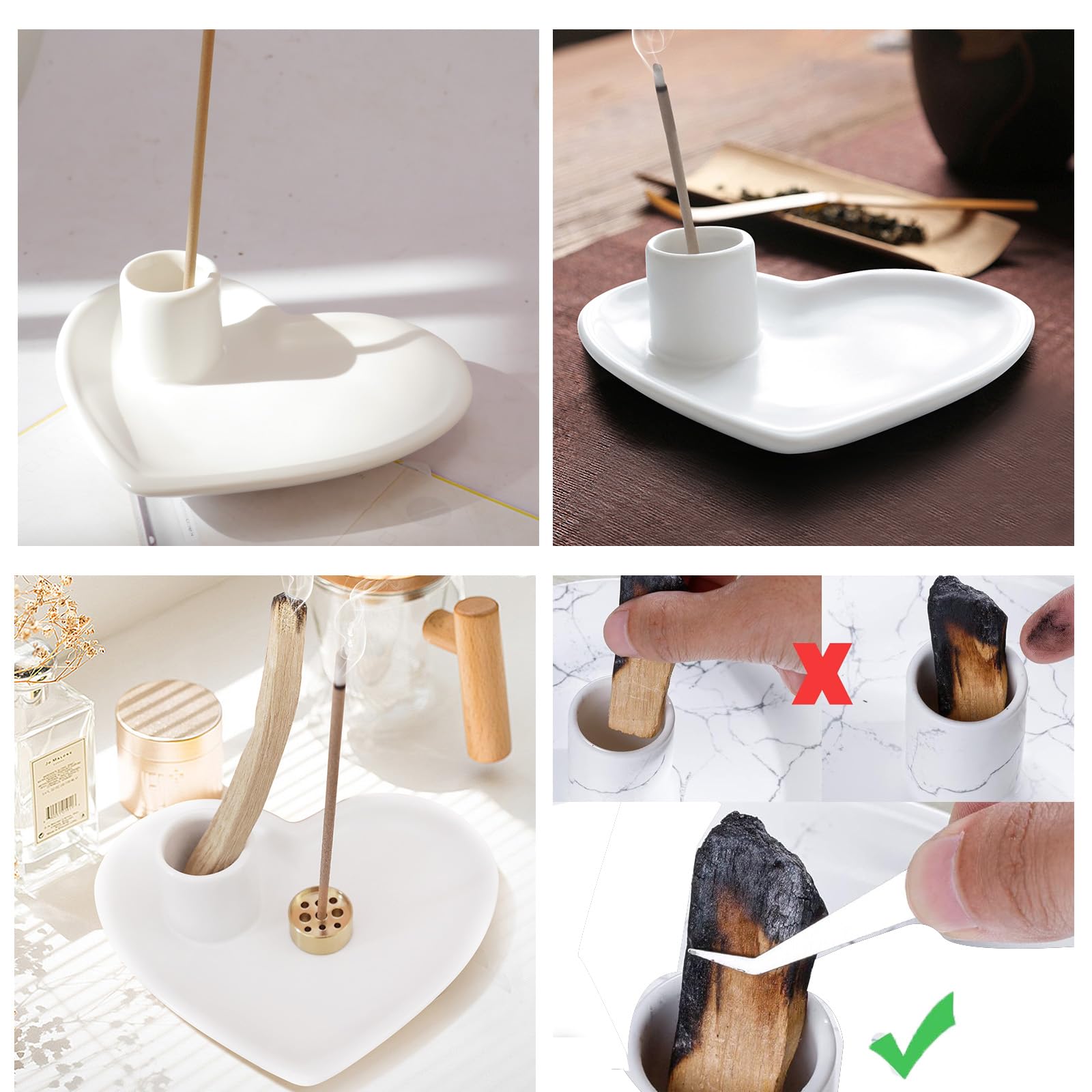 Amazon.co.jp: Palo Santo スティック用ホルダー パロサント香炉 お香