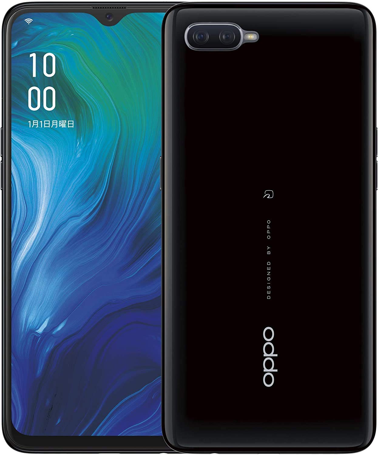 Amazon | OPPO Reno A 128GB ブラック | Reno | スマートフォン本体