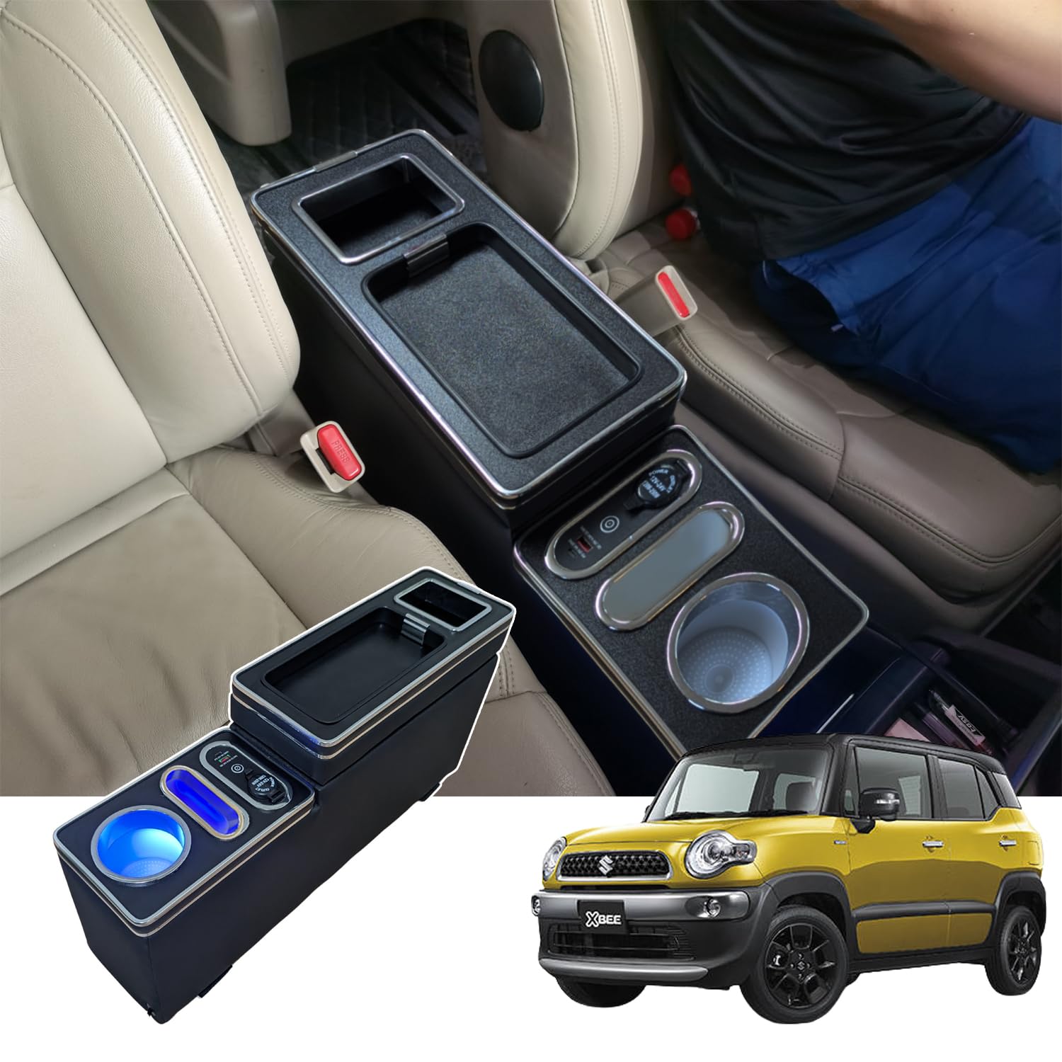 Amazon.co.jp: 【Buy it】クロスビー専用 センターコンソールボックス