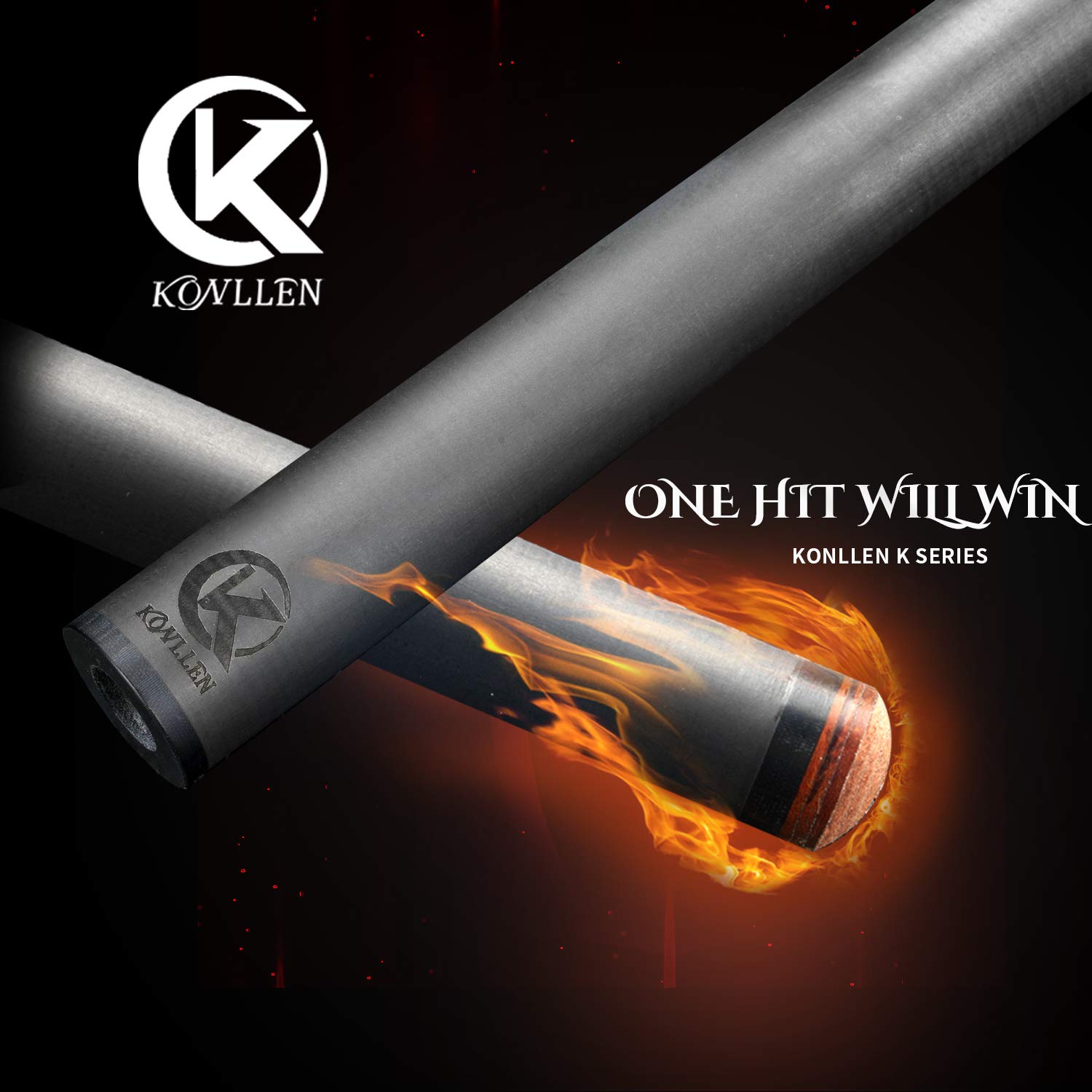 Amazon.co.jp: KONLLEN ビリヤード シャフト カーボン プールキュー