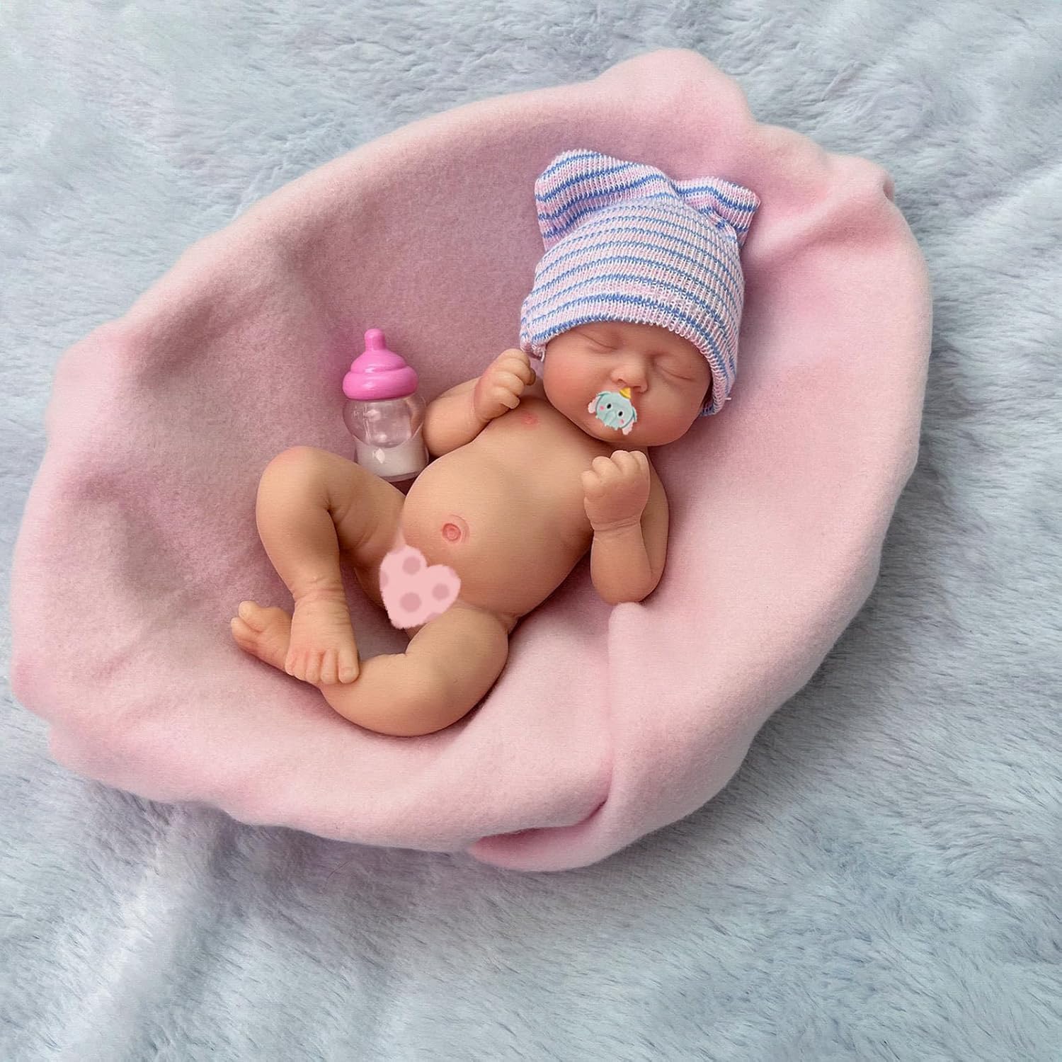 Amazon | Mire & Mire リボーンベビードール - 7インチ 女の子 ミニ