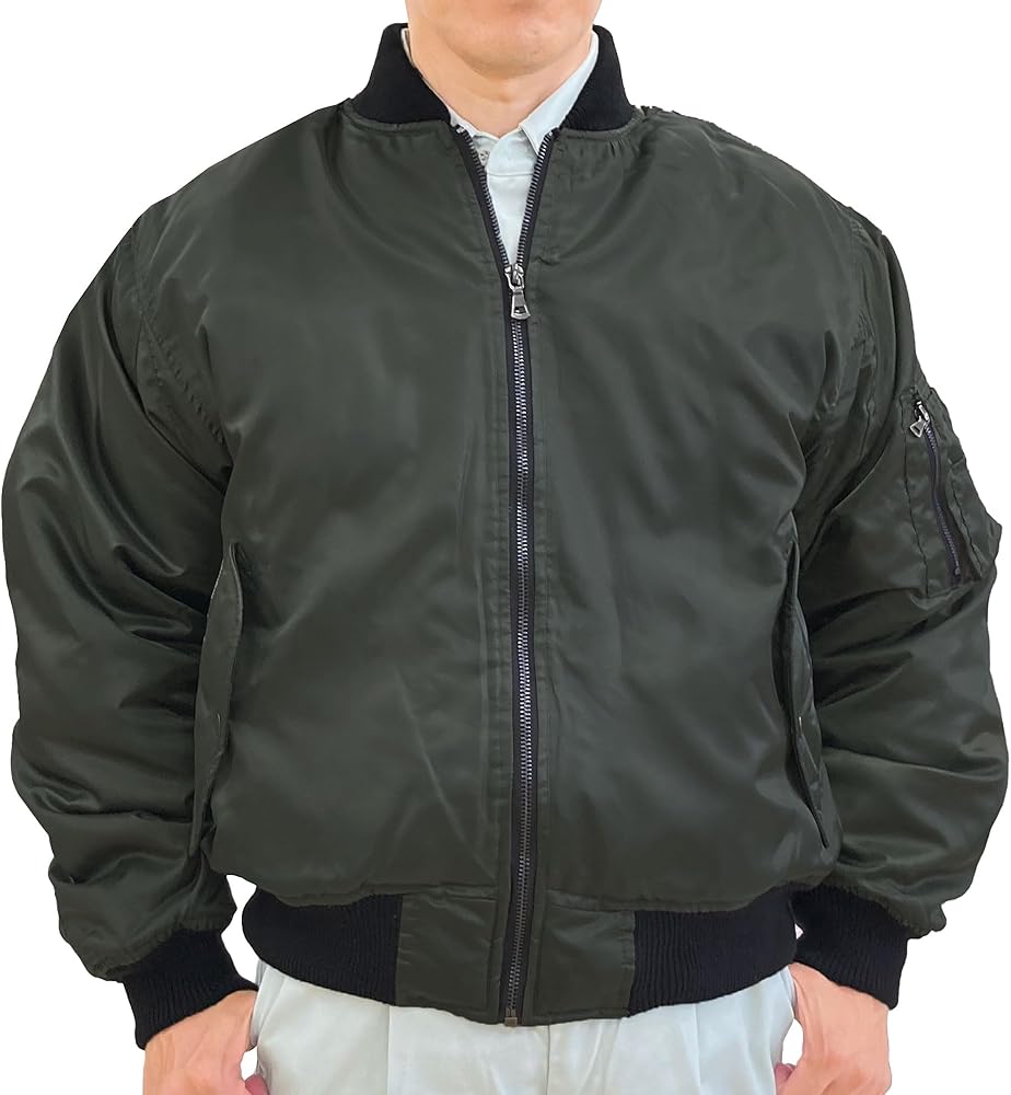 Amazon.co.jp: [TEAGLES] MA-1 作業着 作業服 ジャケット メンズ 防寒