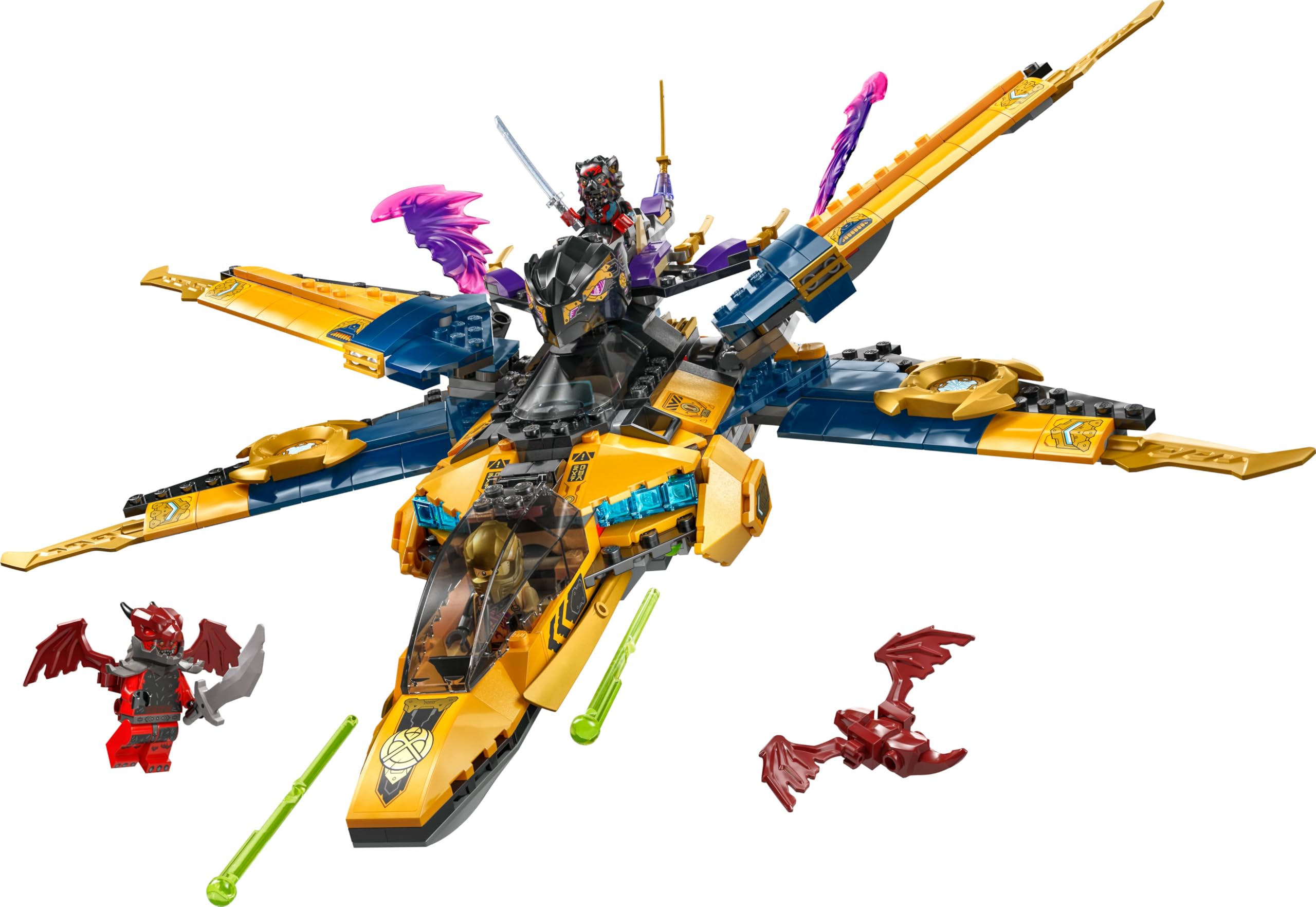 LEGO NINJAGO Ras ve Arin'in Süper Fırtına Jeti 71833-8 Yaş ve