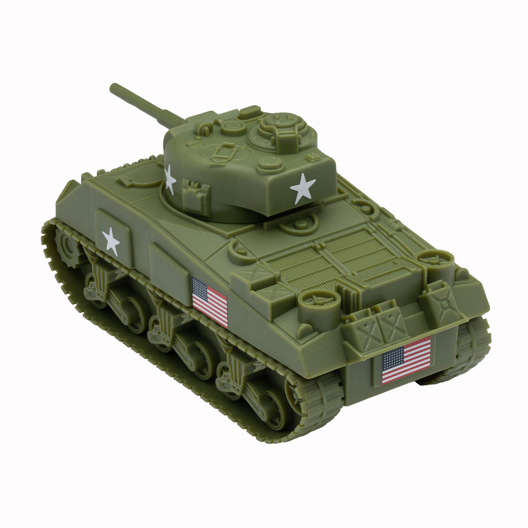 Amazon.co.jp: BMC WW2 シャーマン M4 タンク - OD グリーン 1:32 軍用
