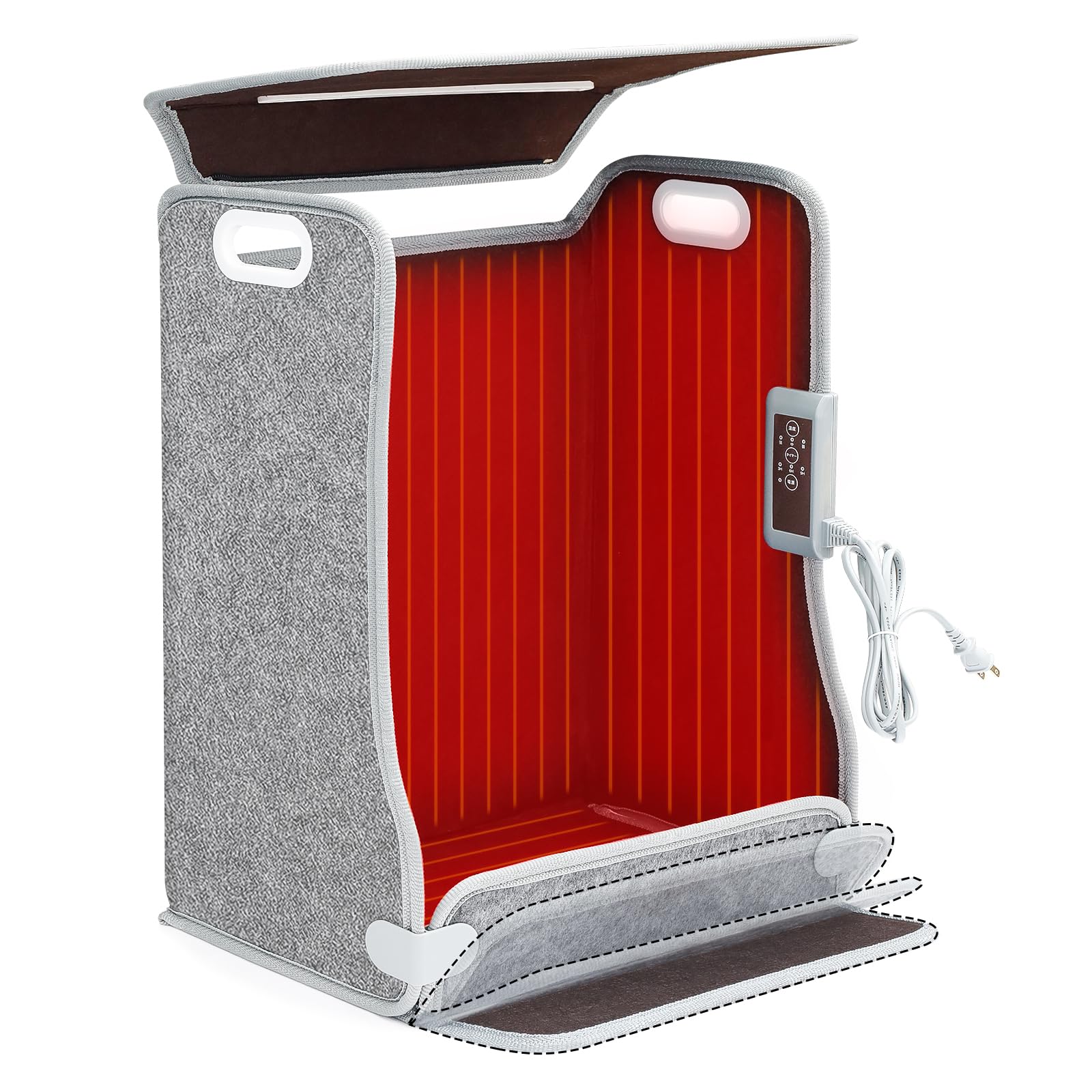 Amazon | 「新登場 6面足元パネルヒーター 6D暖か 熱の逃げ場なし