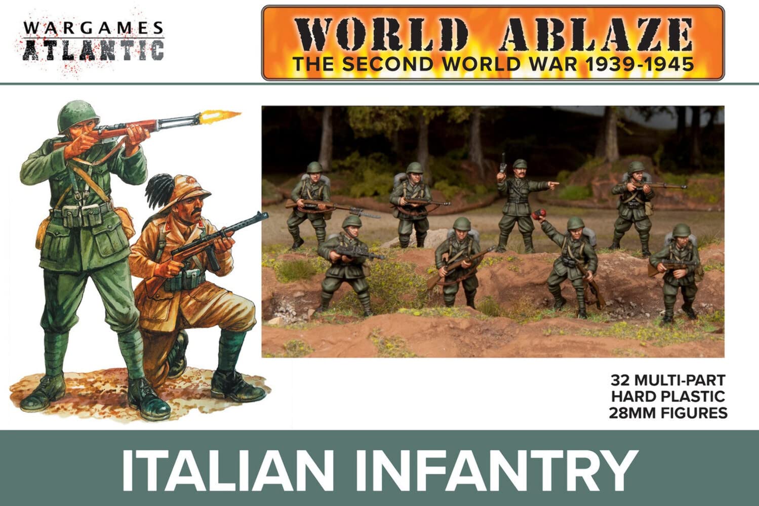 Amazon.com: Wargames Atlantic World Ablaze - The Second World War