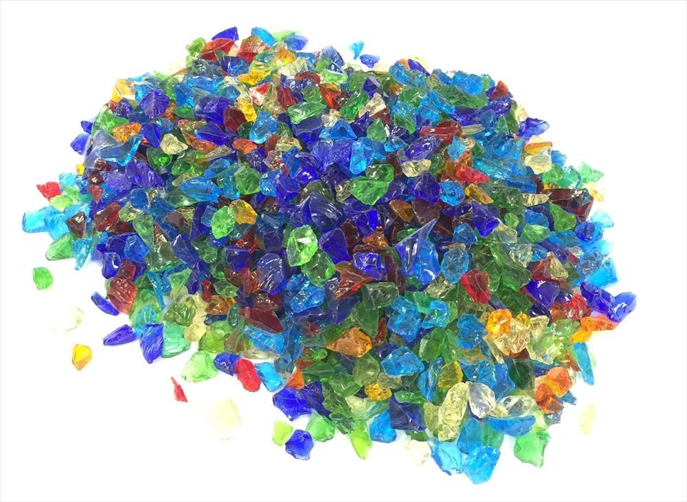 Amazon | 【モードデラカーサ】琉球ガラス カレット 虹のかけら