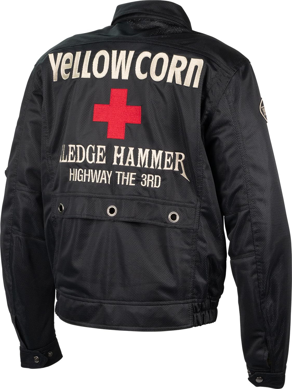 Amazon | [イエローコーン] YB－5100メッシュジャケット BK S