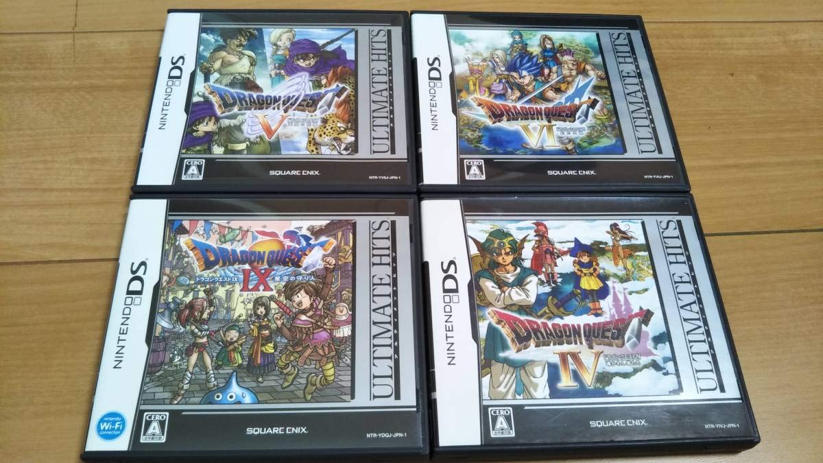 Amazon | ニンテンドーDS ソフト ドラゴンクエスト4、5、6、9