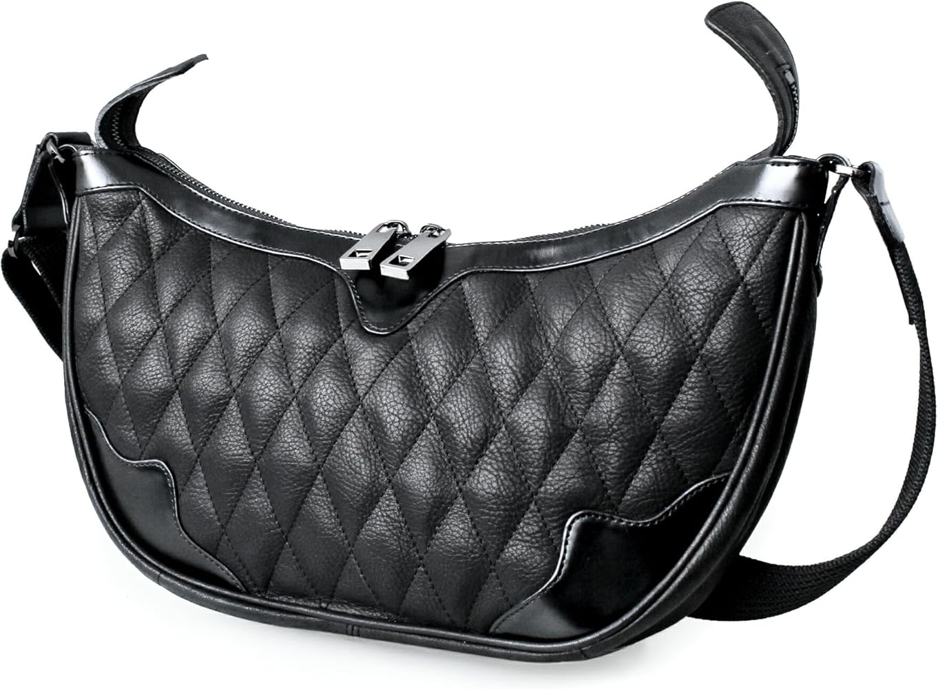 Amazon | [デイズアート] ショルダーバッグ ボディバッグ 弓張月型