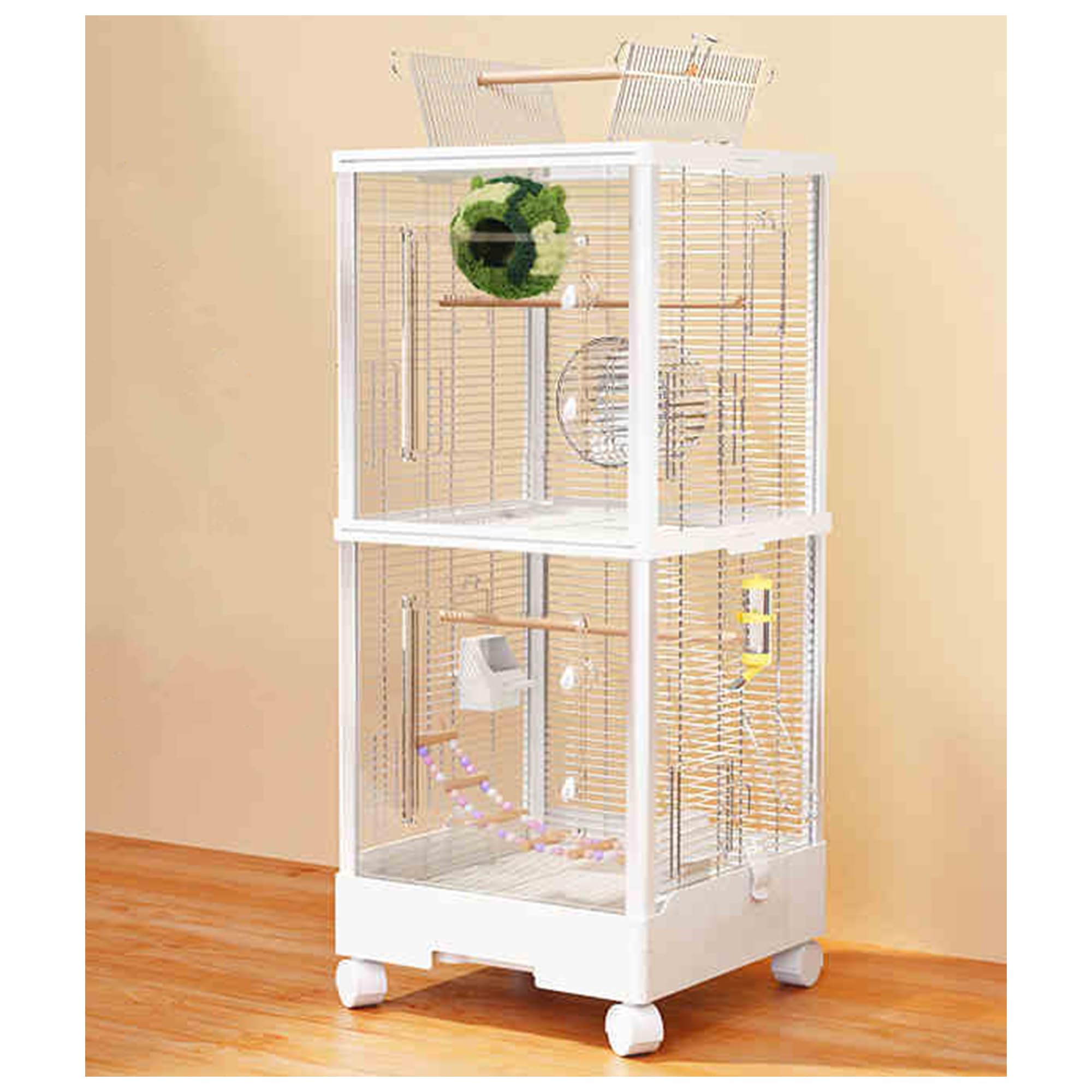 Amazon | Rosoy モモンガ ケージ フクロモモンガのケージ フロント