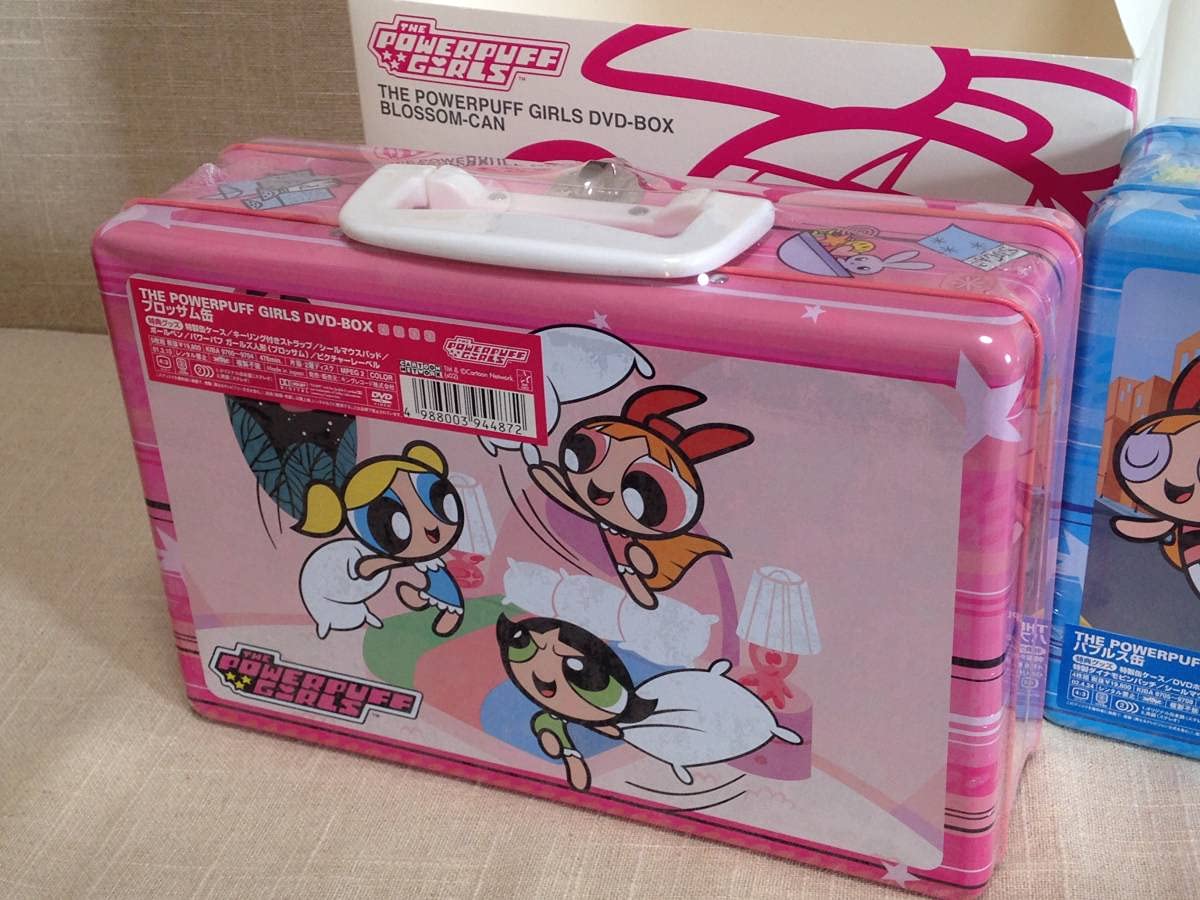 Amazon.co.jp: パワーパフガールズ DVD-BOX バターカップ缶 バブルス缶