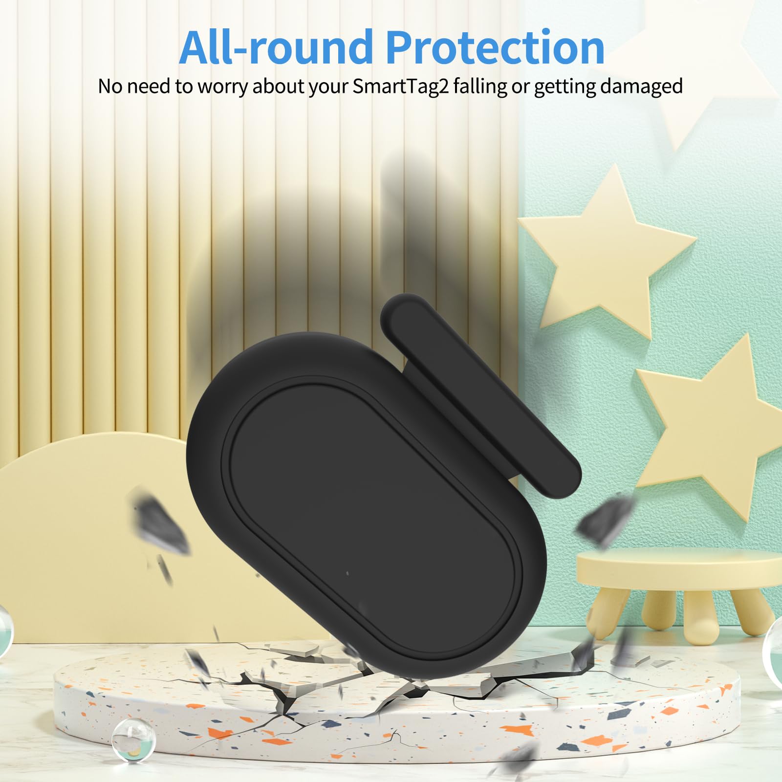 Amazon.com: SZJCLTD 4 Pack for Samsung Smart Tag 2 Case with Pin