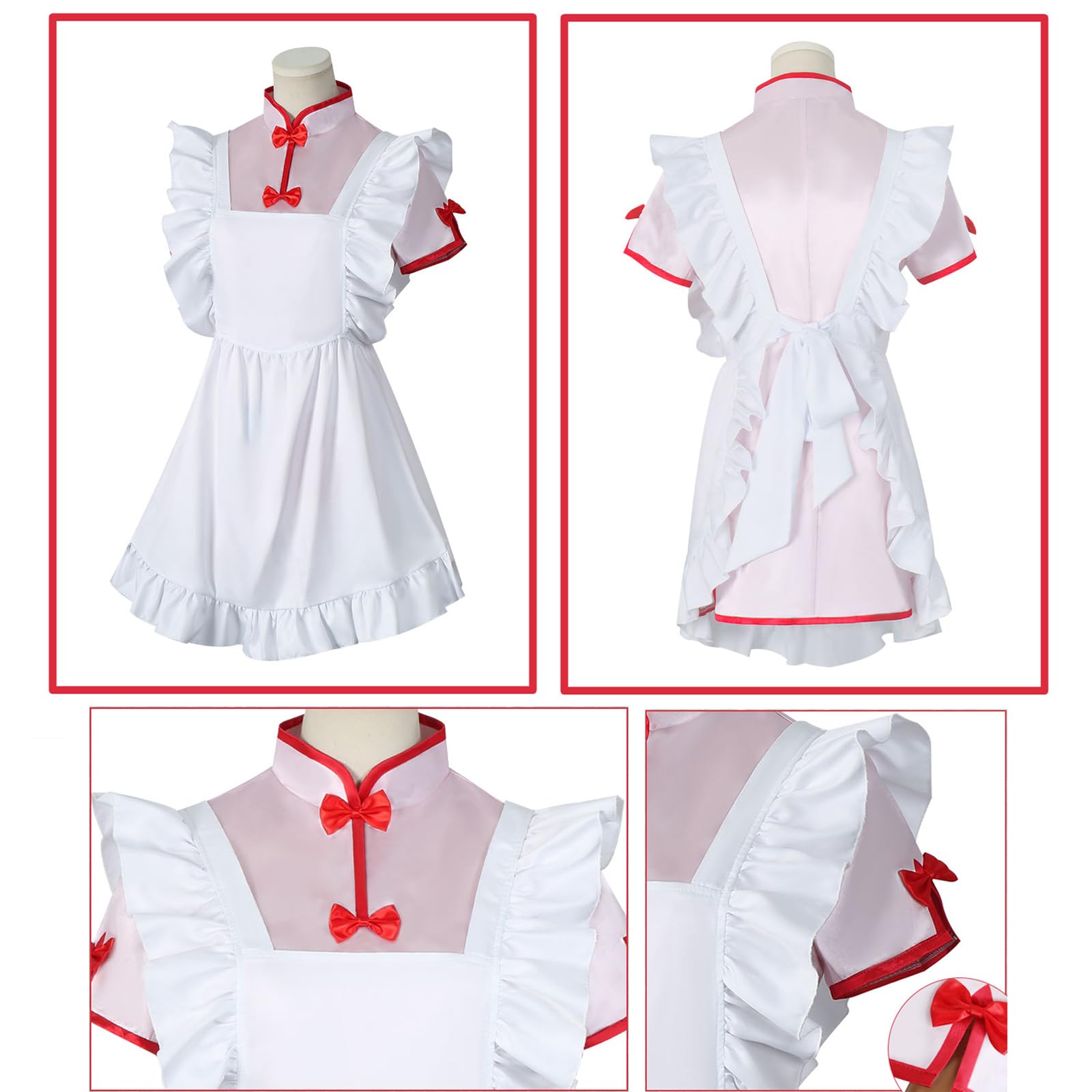 Amazon.co.jp: シャンプー コスプレ衣装 ウィッグ付き らんま1/2 中華