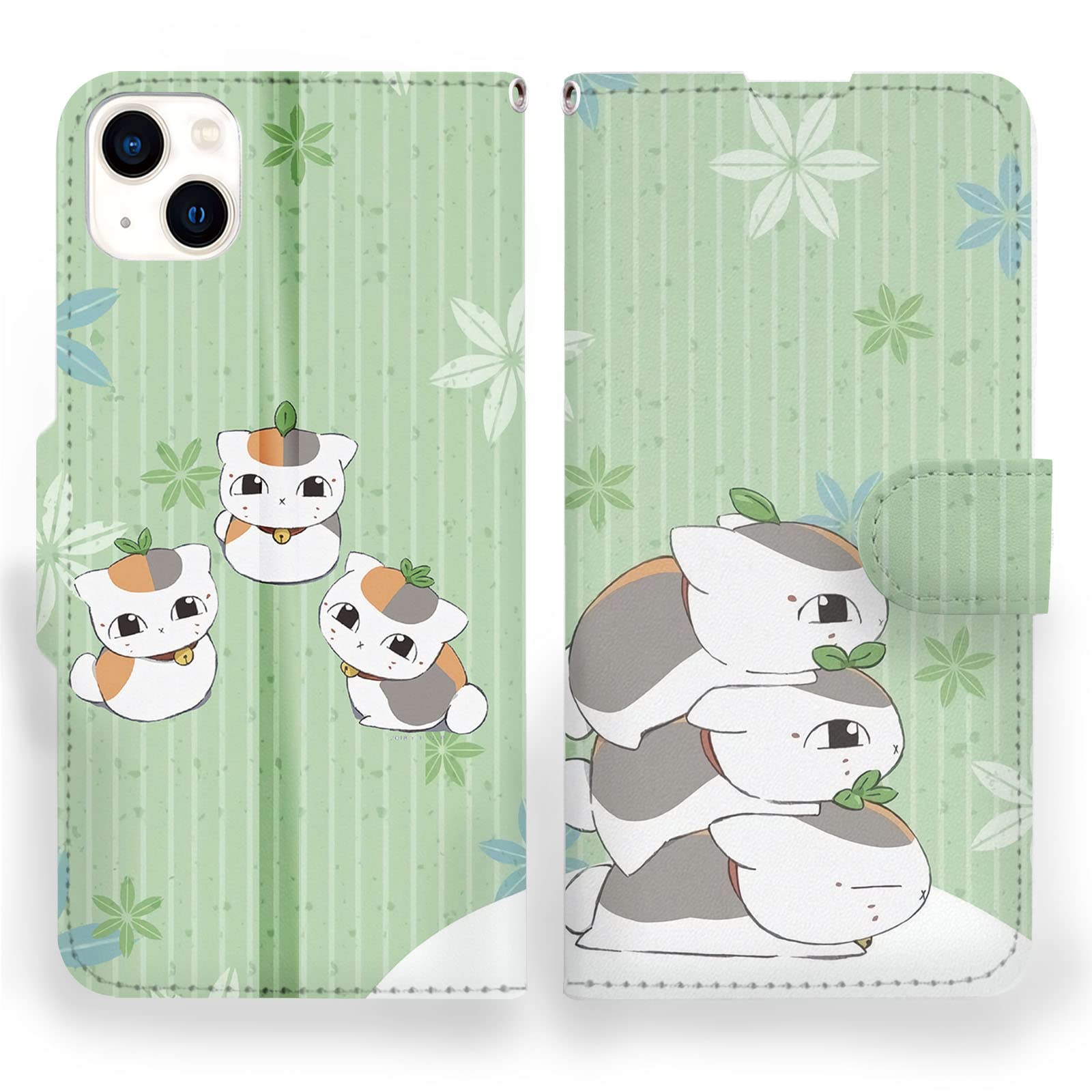 Amazon.co.jp: 夏目友人帳 スマホケース 手帳型 iphone se se2/se3/7/8