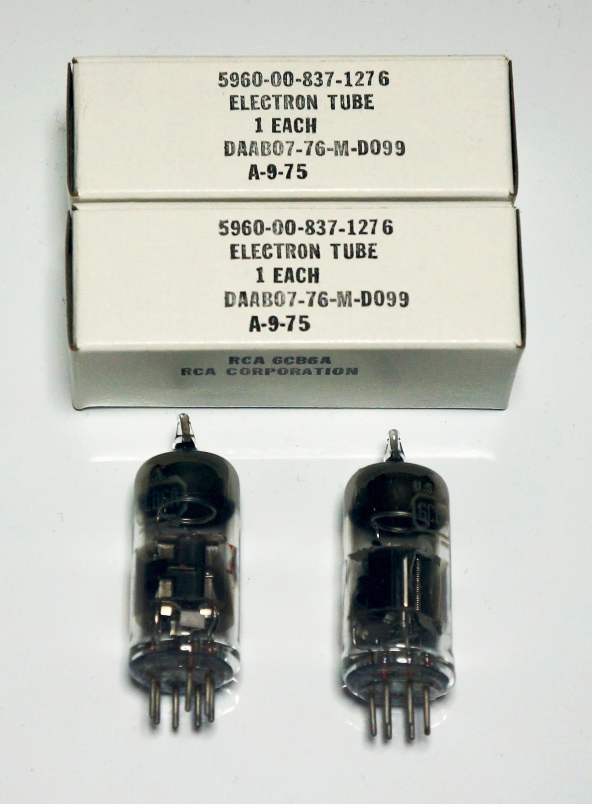Amazon | アメリカRCA製 6CB6A 真空管アンプの交換用に 6J1や6K4からの
