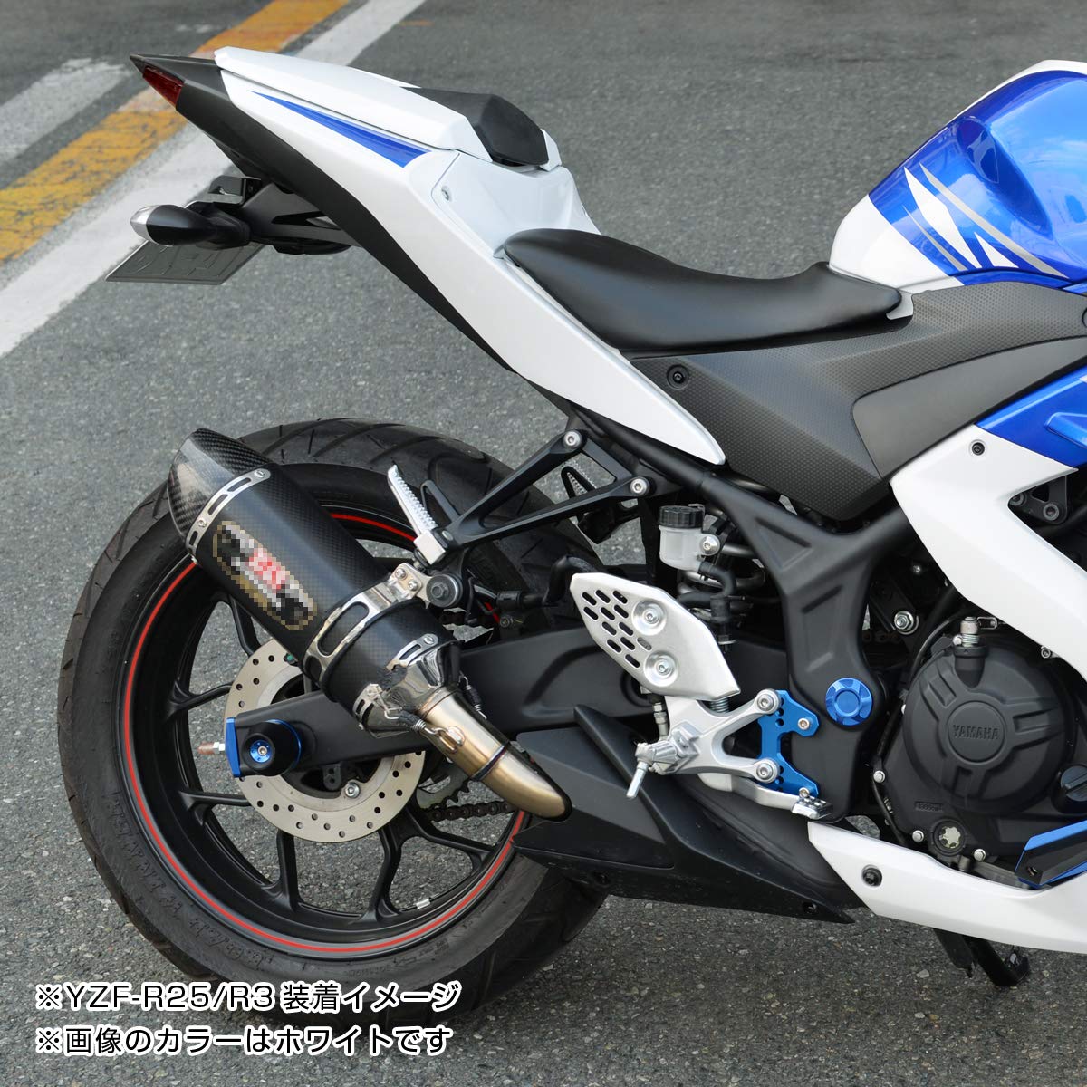 Amazon | BigOne YZF-R25 YZF-R3 MT-25 MT-03 シングルシートカウル 赤